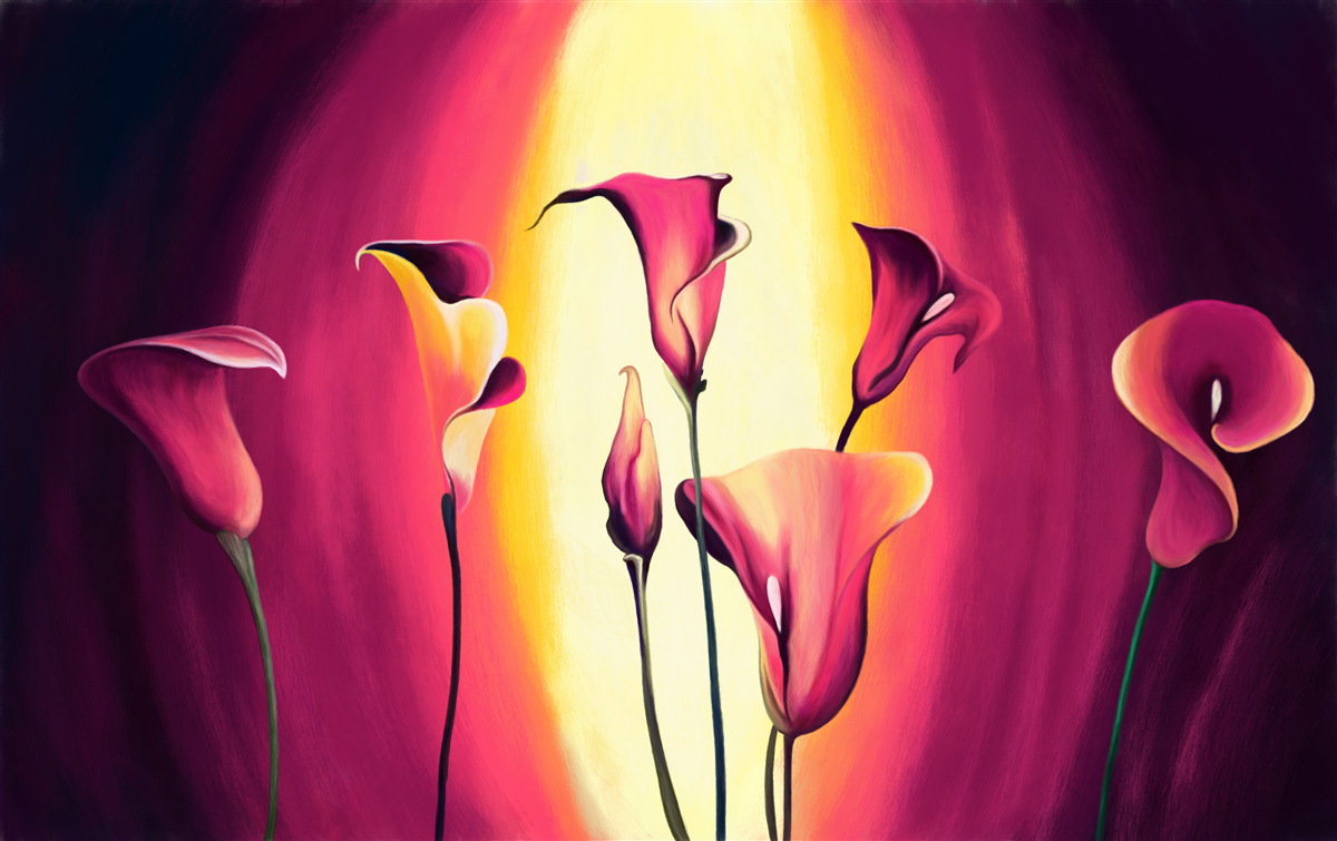 Фотошпалери калії неймовірної краси