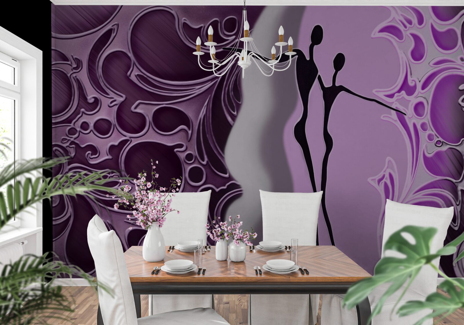 Фотошпалери хвилювання любові у водах