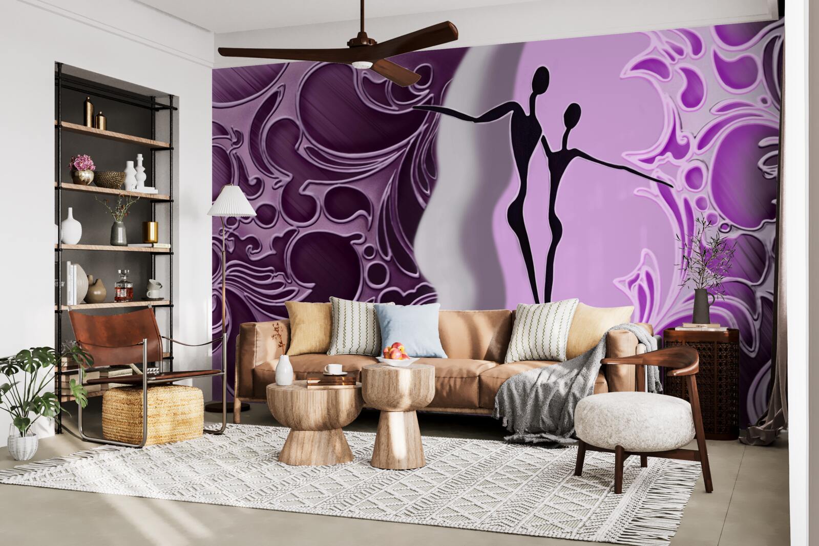 Фотошпалери хвилювання любові у водах