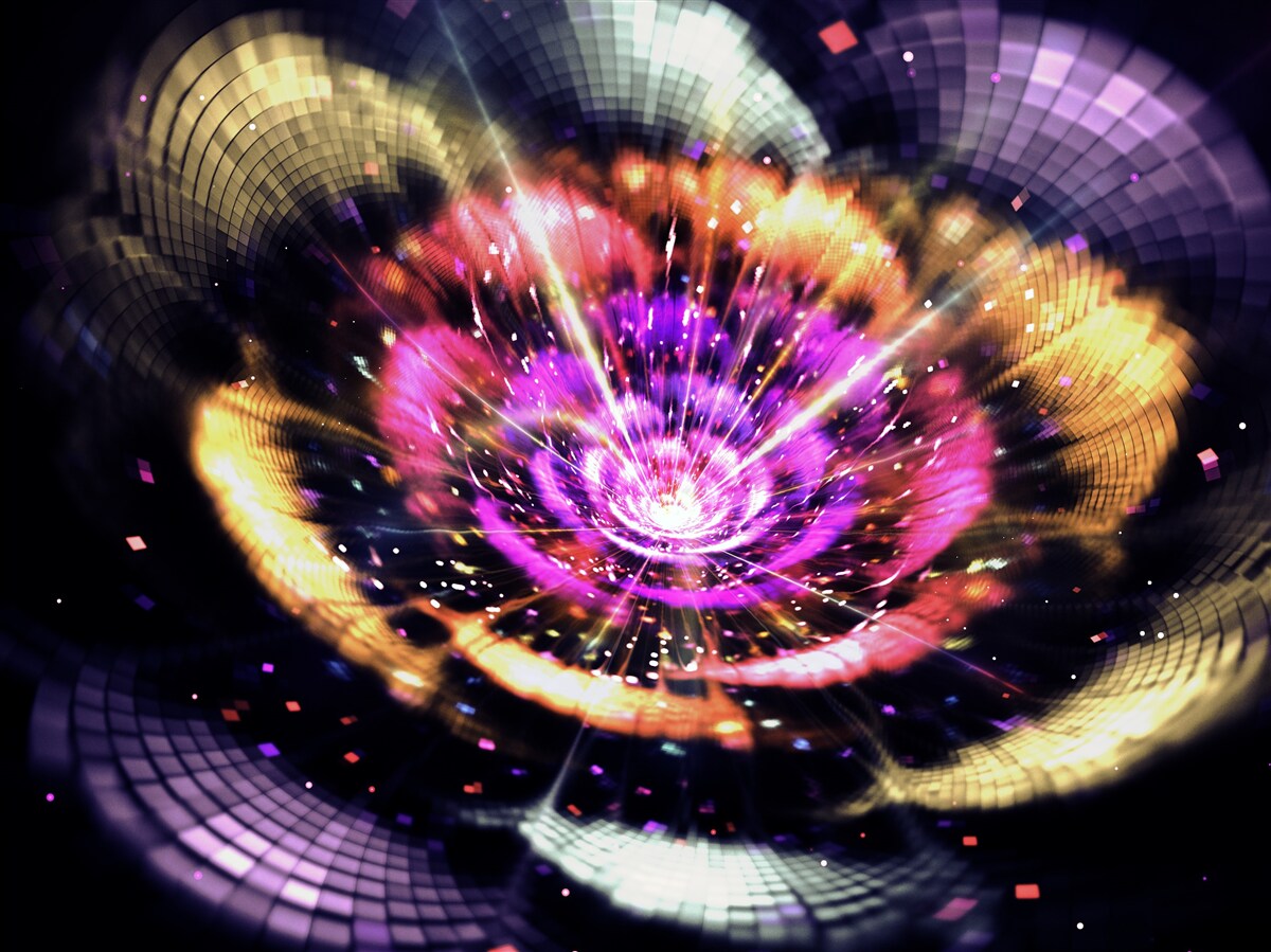 Фотошпалери народження планети у Всесвіті