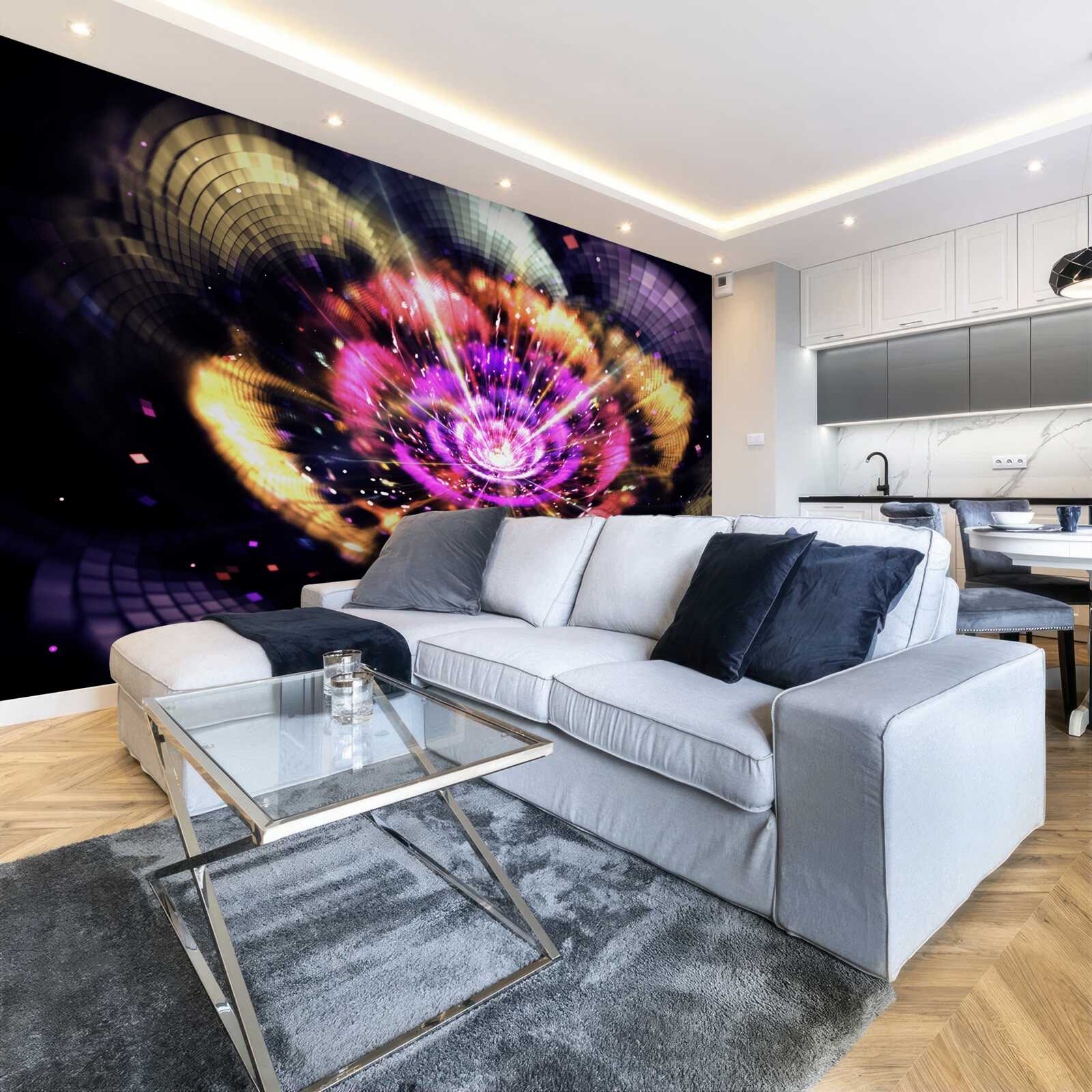 Фотошпалери народження планети у Всесвіті