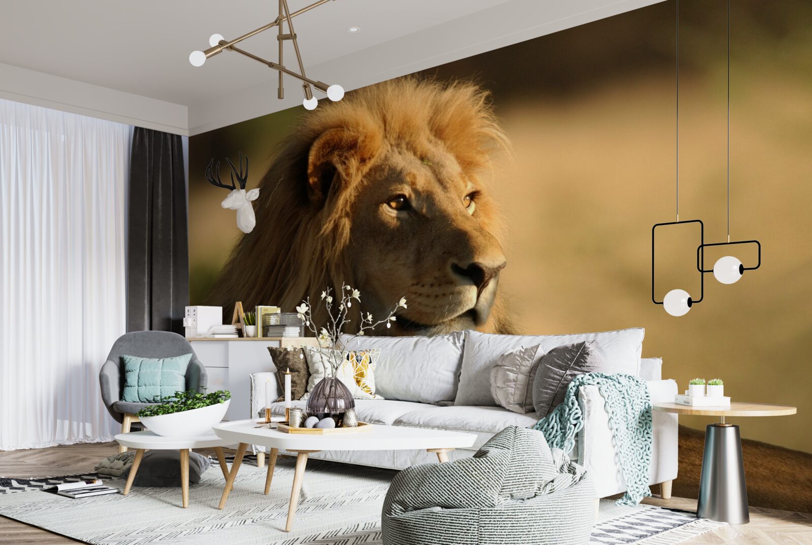 Фотошпалери Саванна Монарх у відпустці