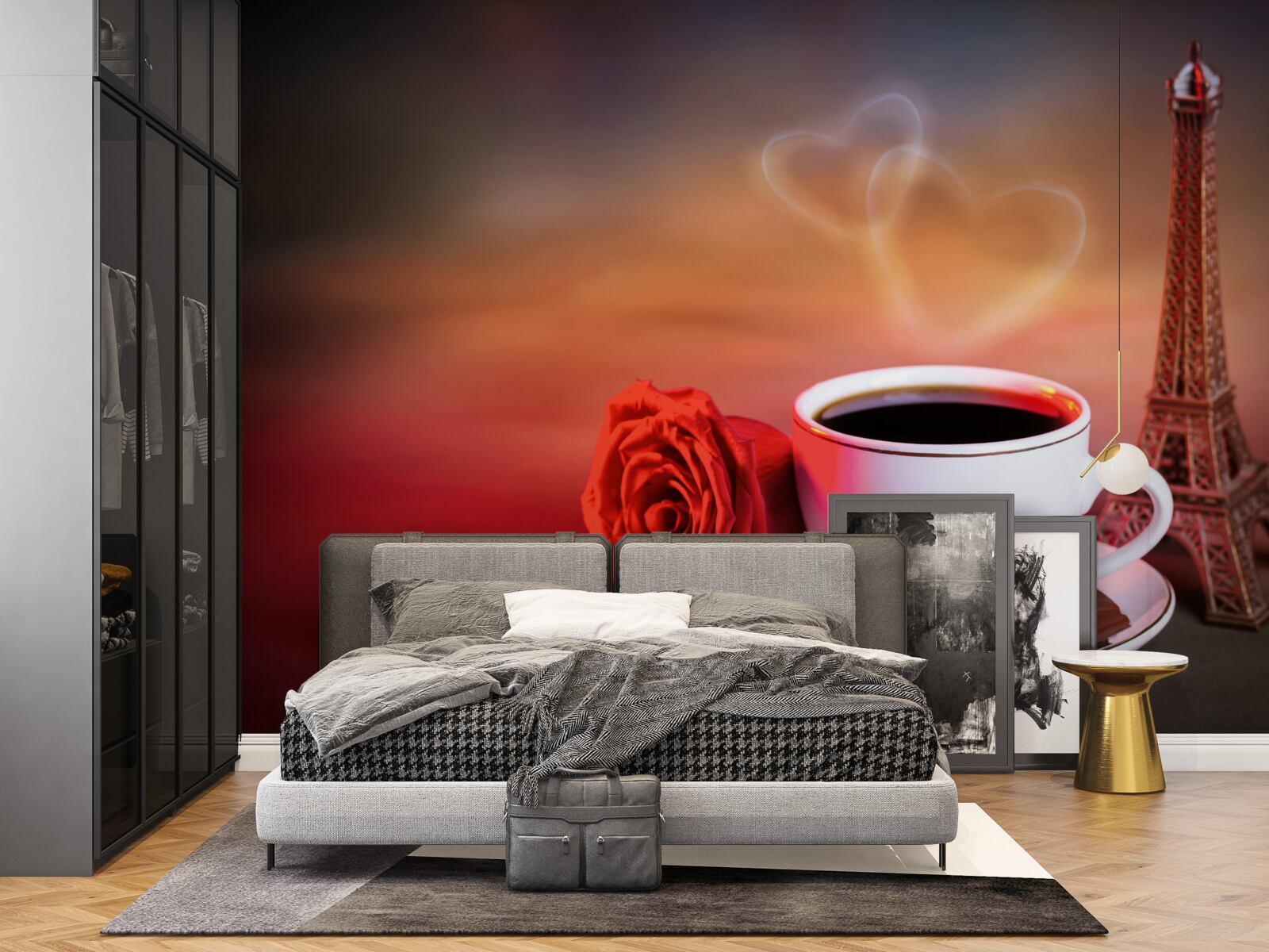 Фотошпалери романтика французького ранку