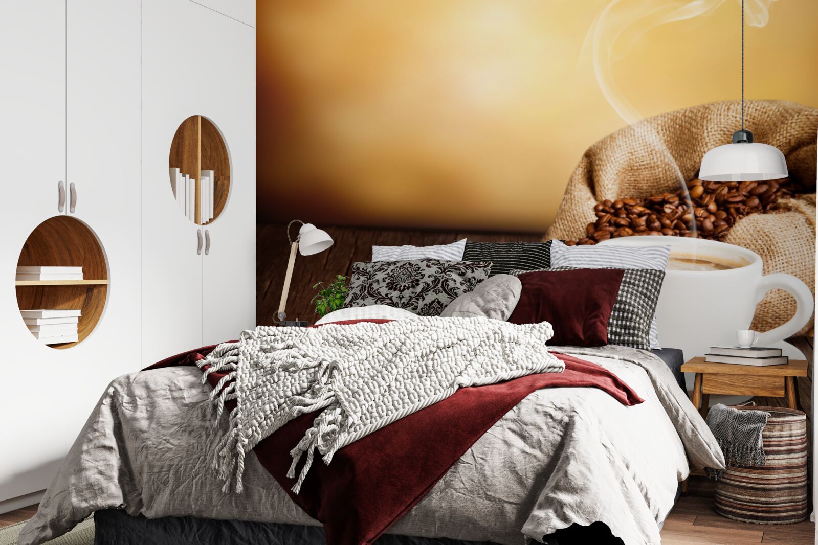 Фотошпалери чашка ароматної кави, що бадьорить