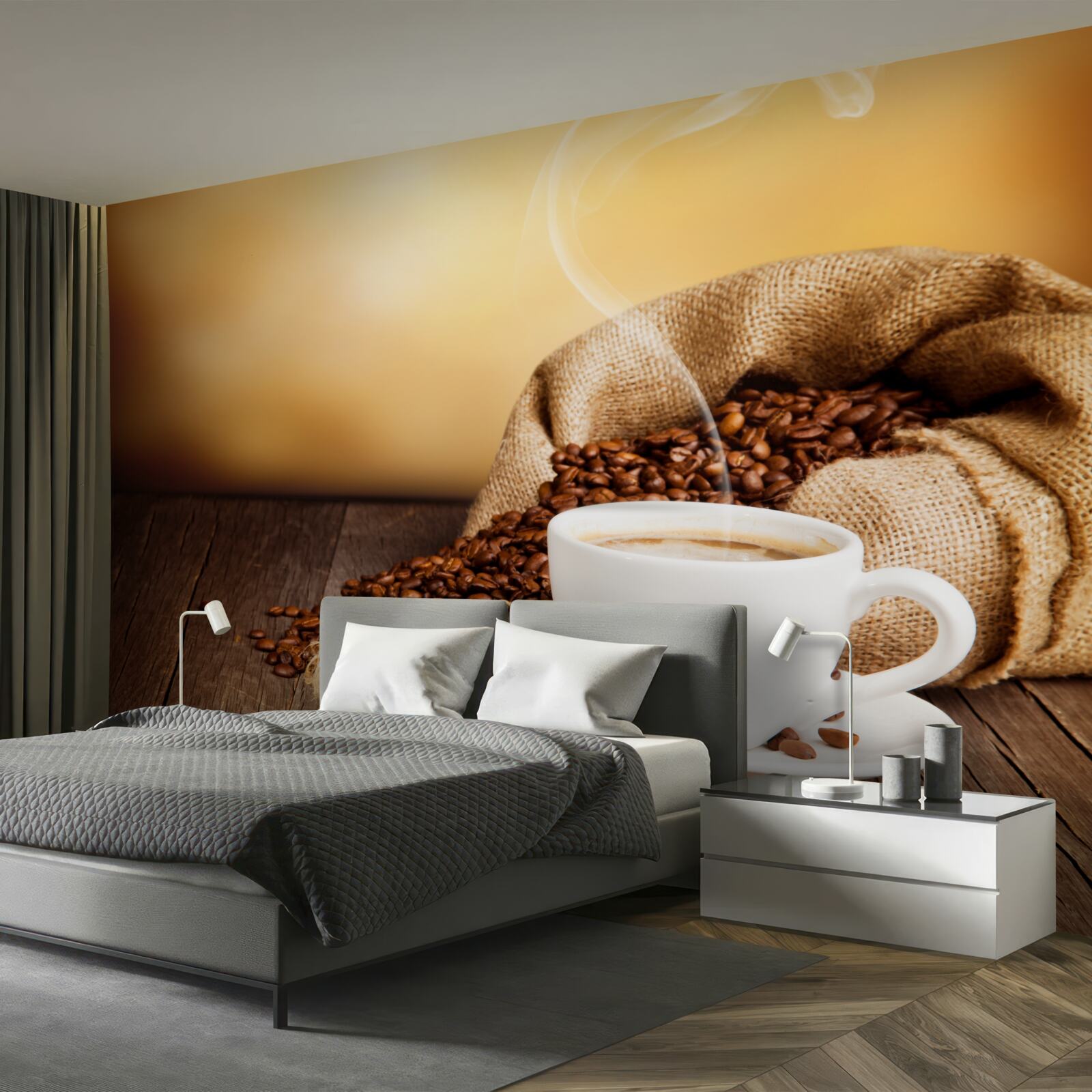 Фотошпалери чашка ароматної кави, що бадьорить