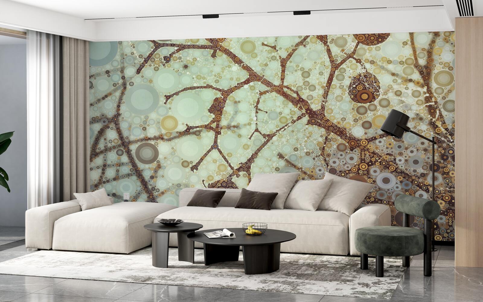 Фотошпалери мінімалістичний зимовий ранок