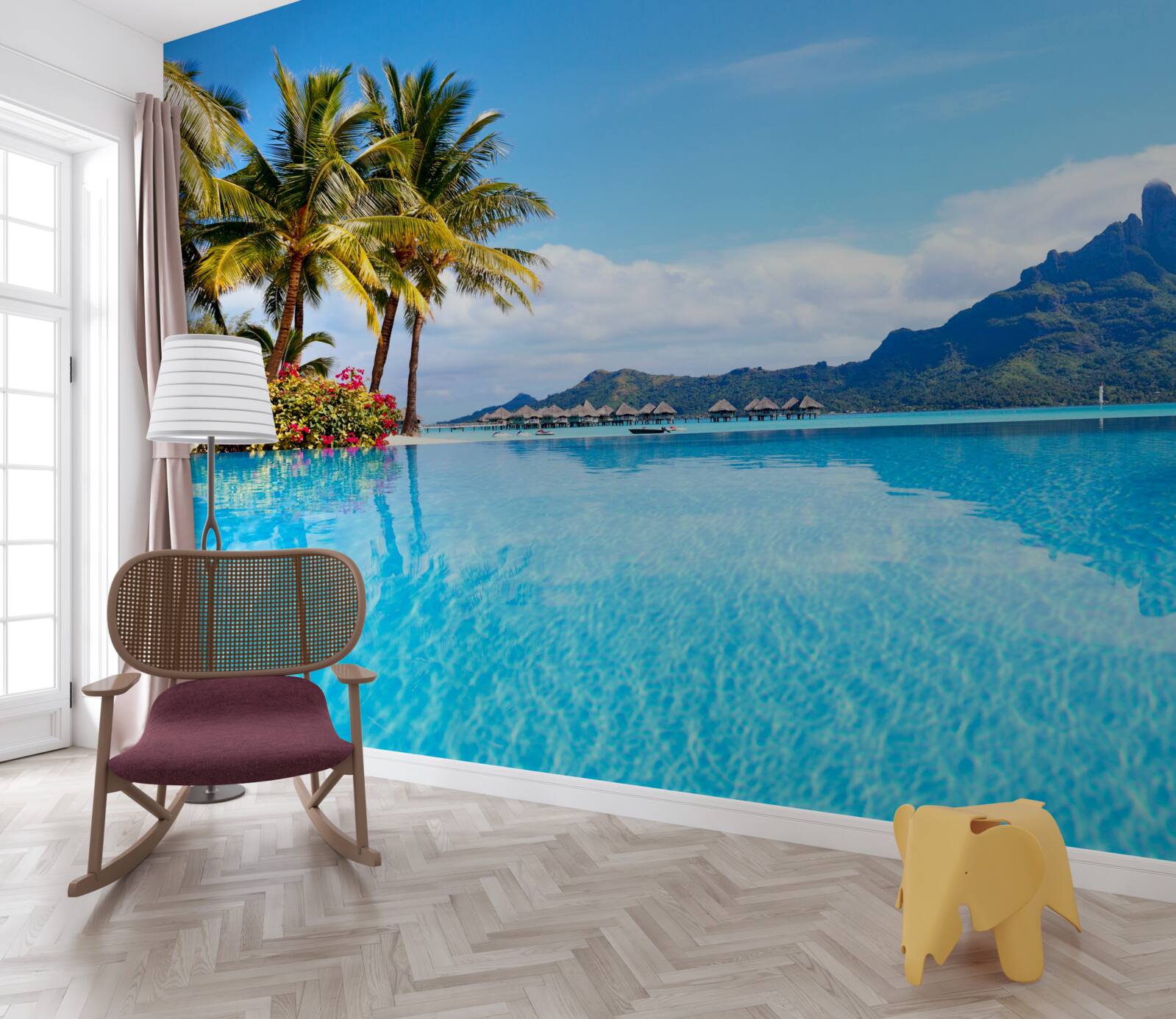 Фотошпалери душевний спокій в обителі небесного блаженства