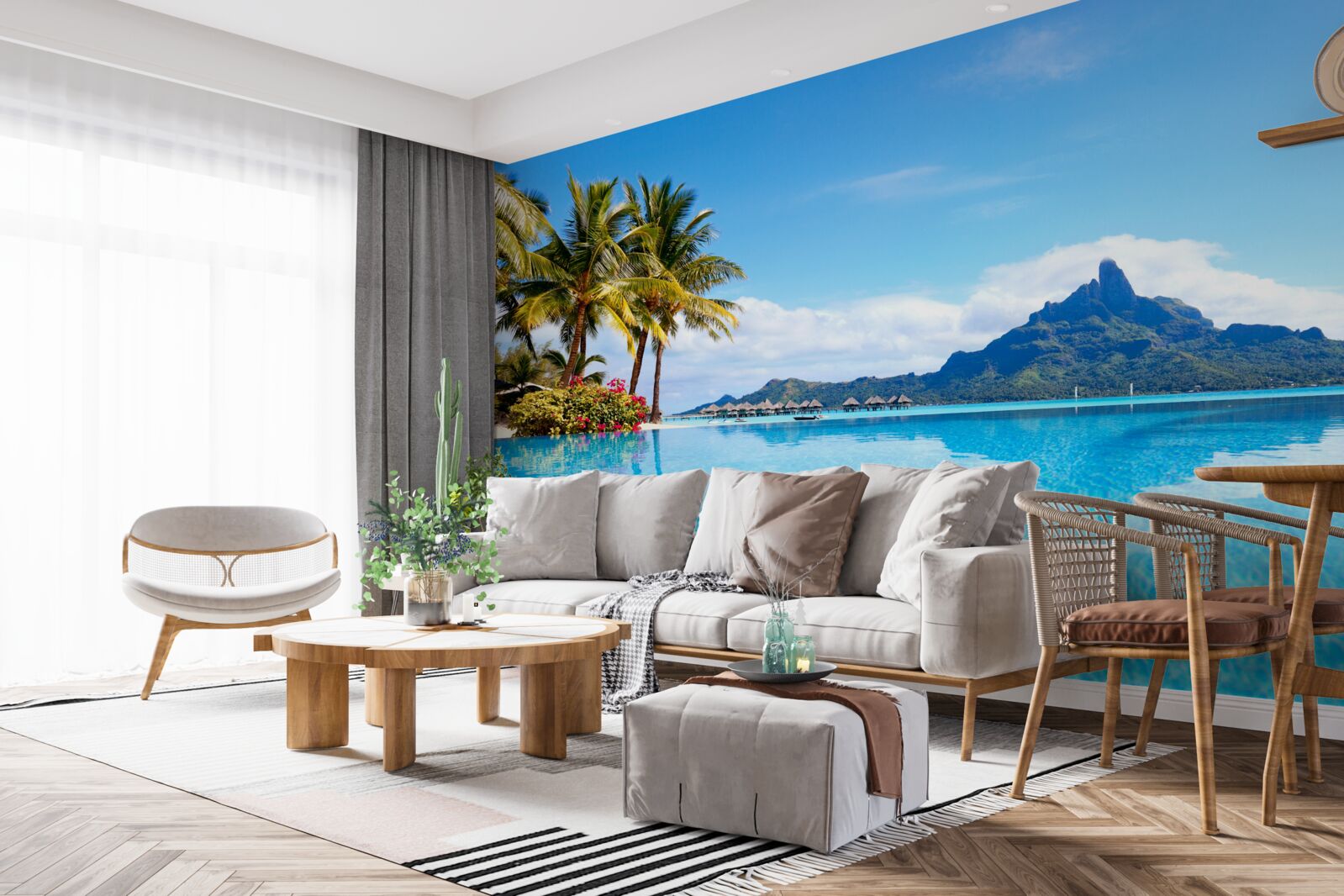 Фотошпалери душевний спокій в обителі небесного блаженства