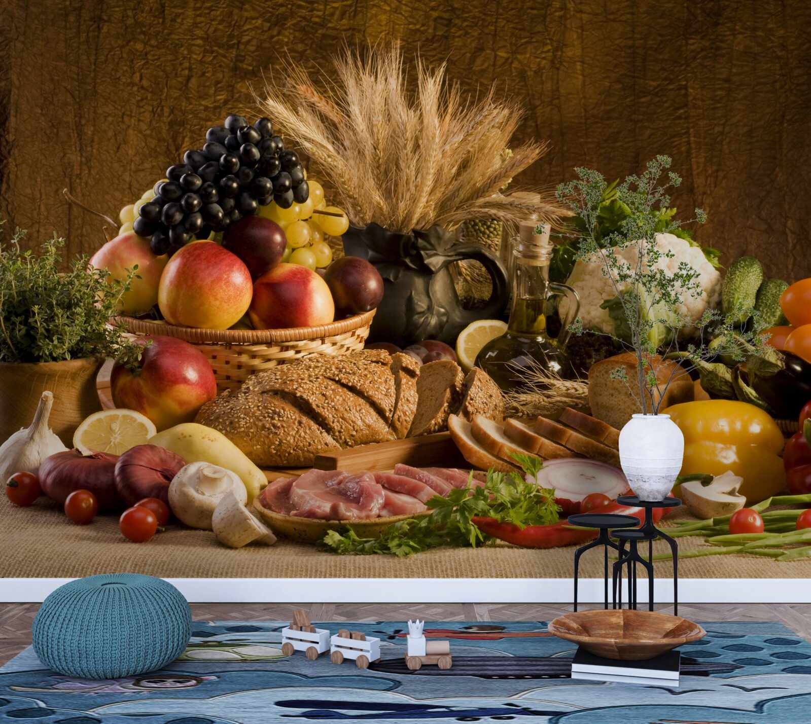 Фотошпалери елегантно прикрашений стіл