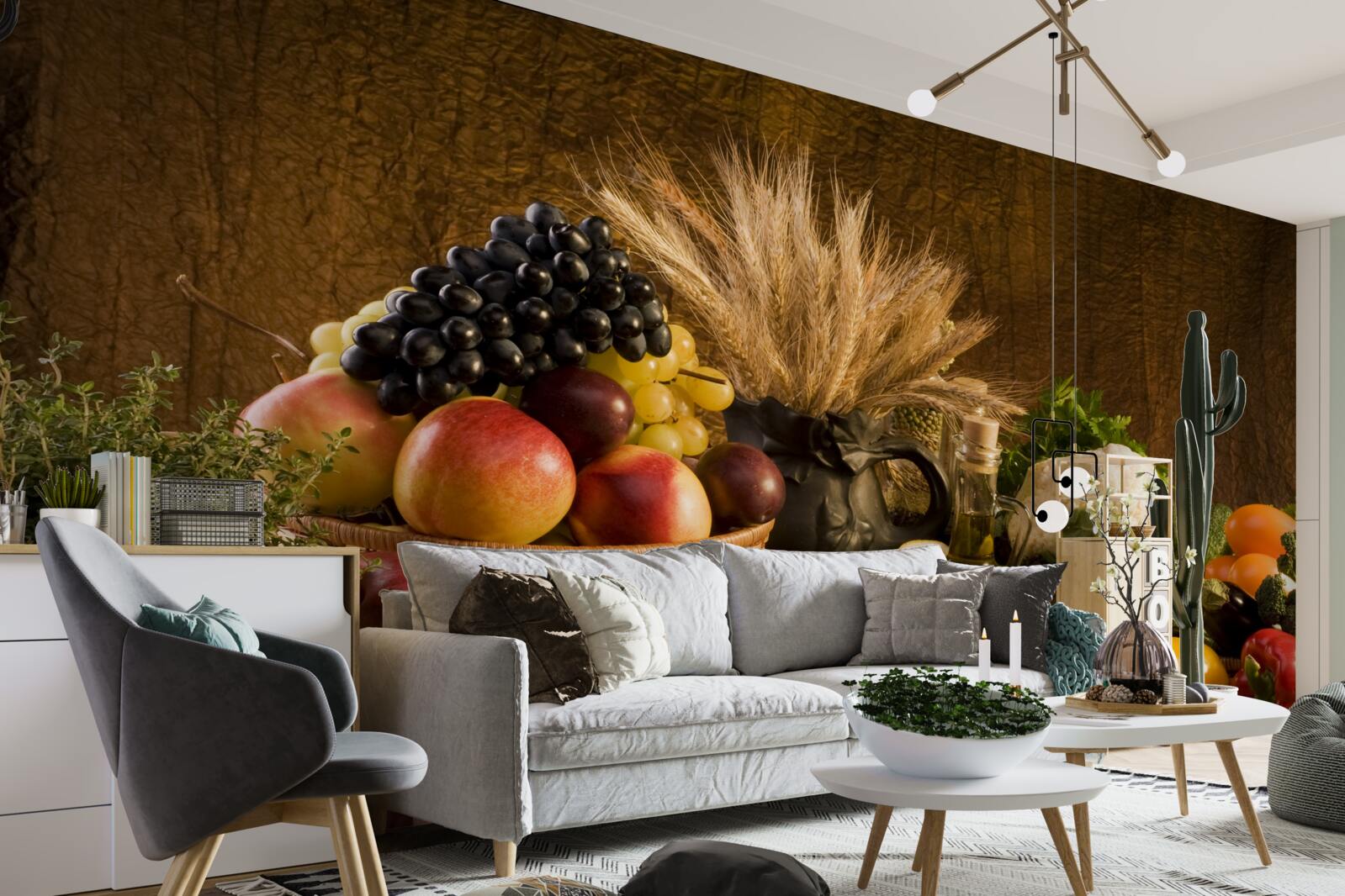 Фотошпалери елегантно прикрашений стіл