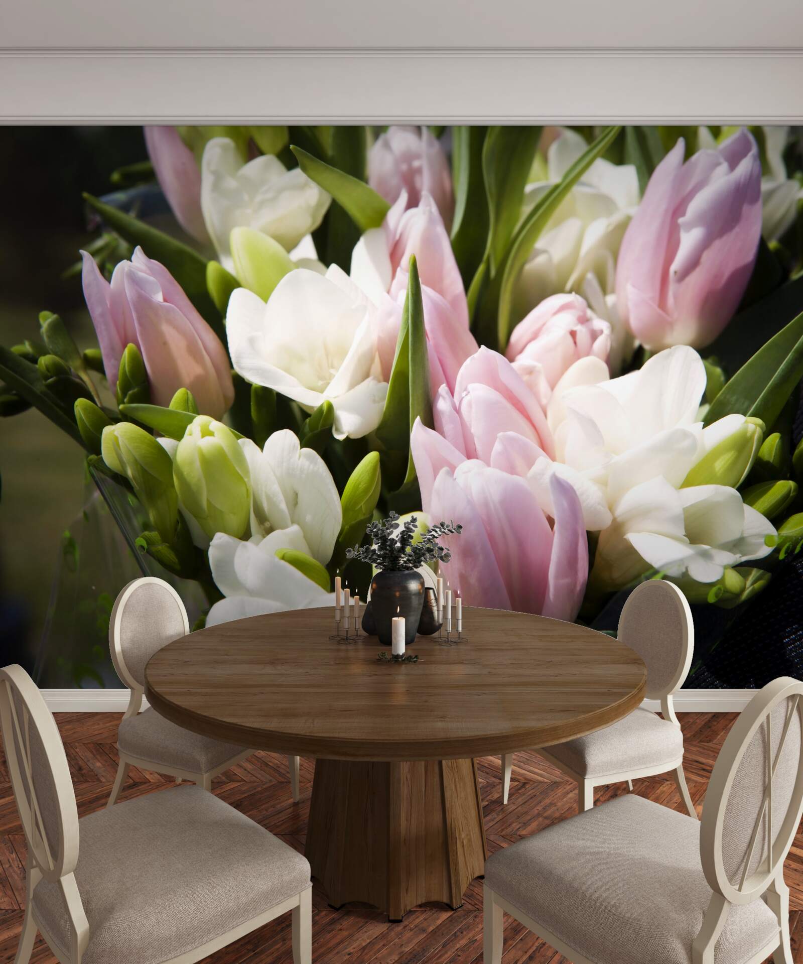 Фотошпалери набір весняної флори