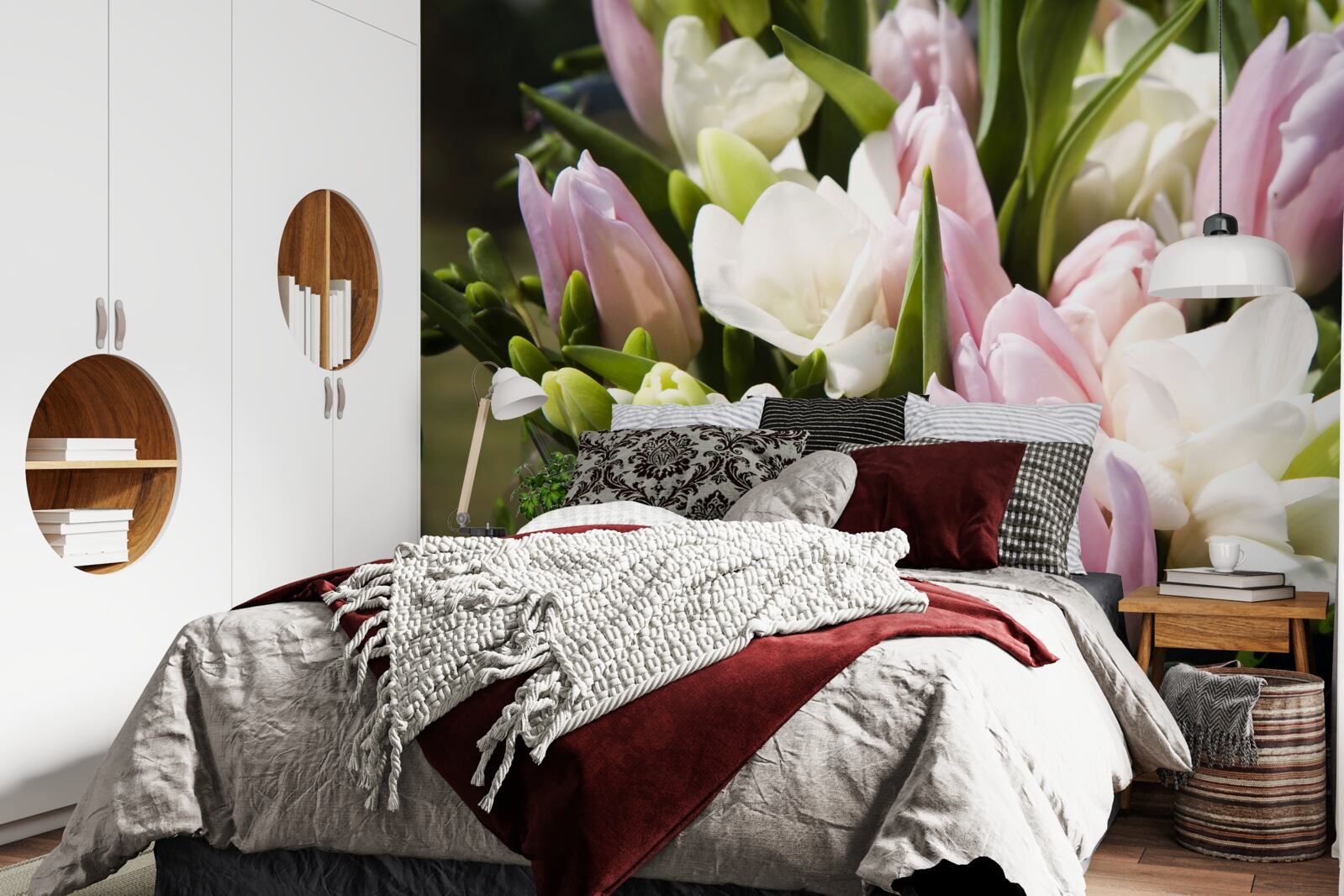 Фотошпалери набір весняної флори