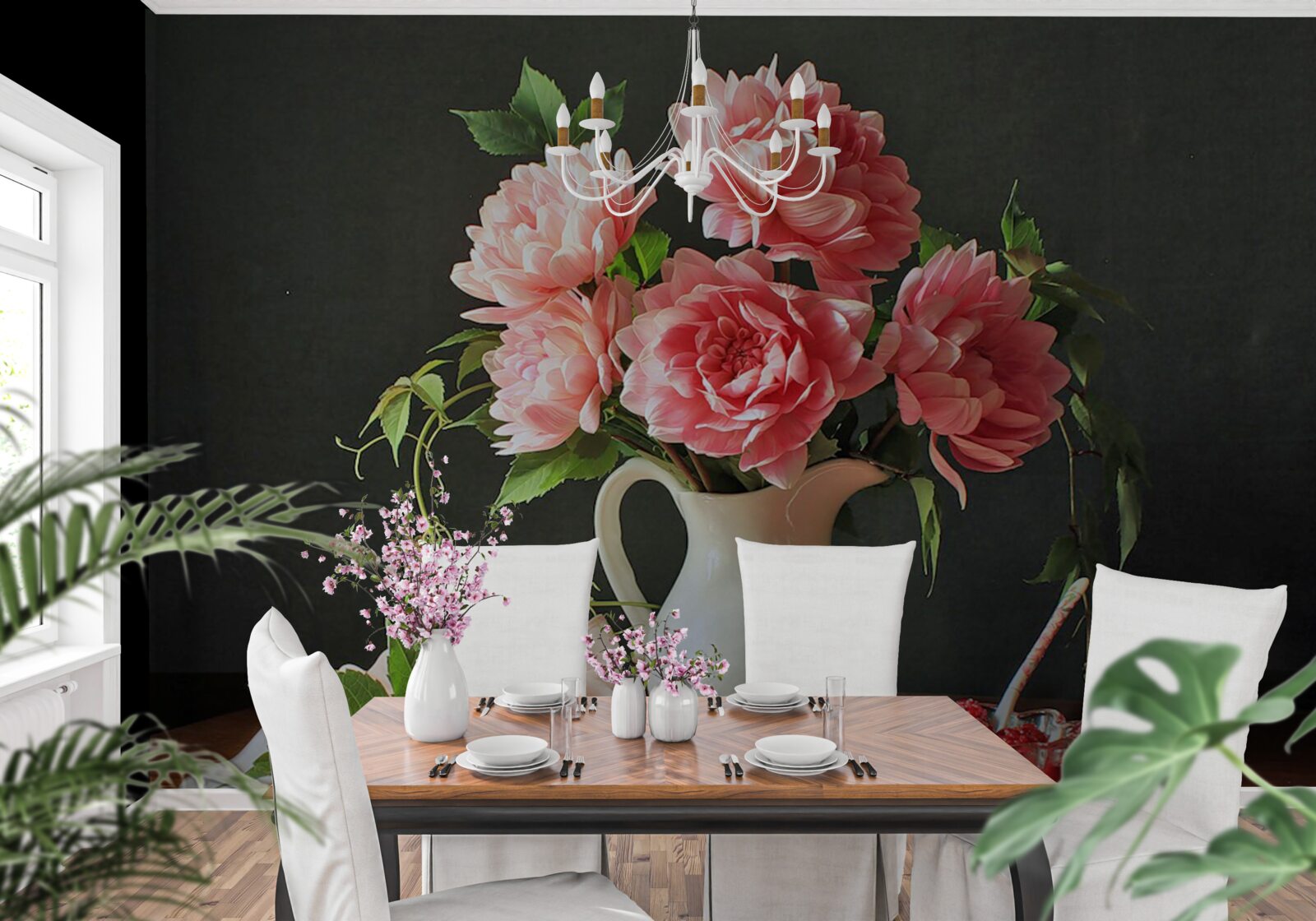 Фотошпалери Живий букет в натюрморті