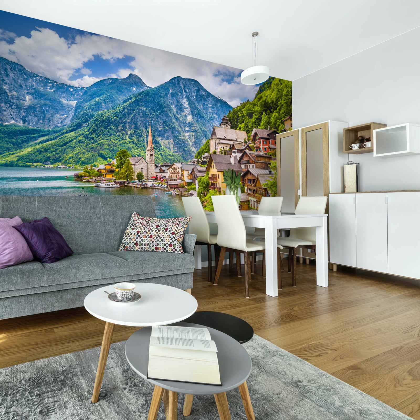 Фотошпалери дивовижний Халльштатт в австрії