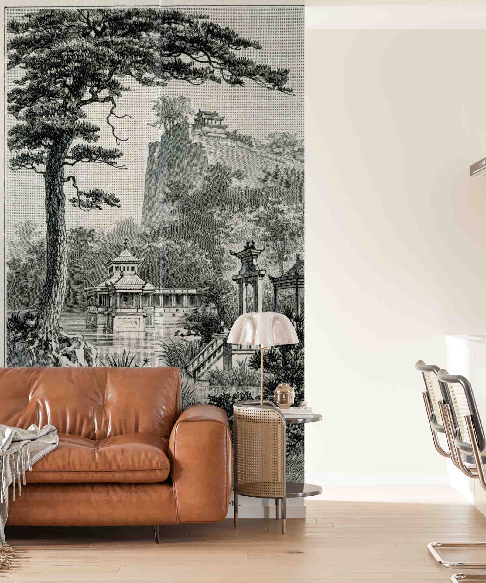 Фотошпалери стародавній китайський парк