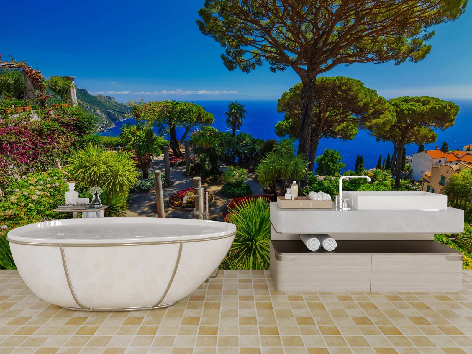 Фотошпалери чарівна вілла руфоло