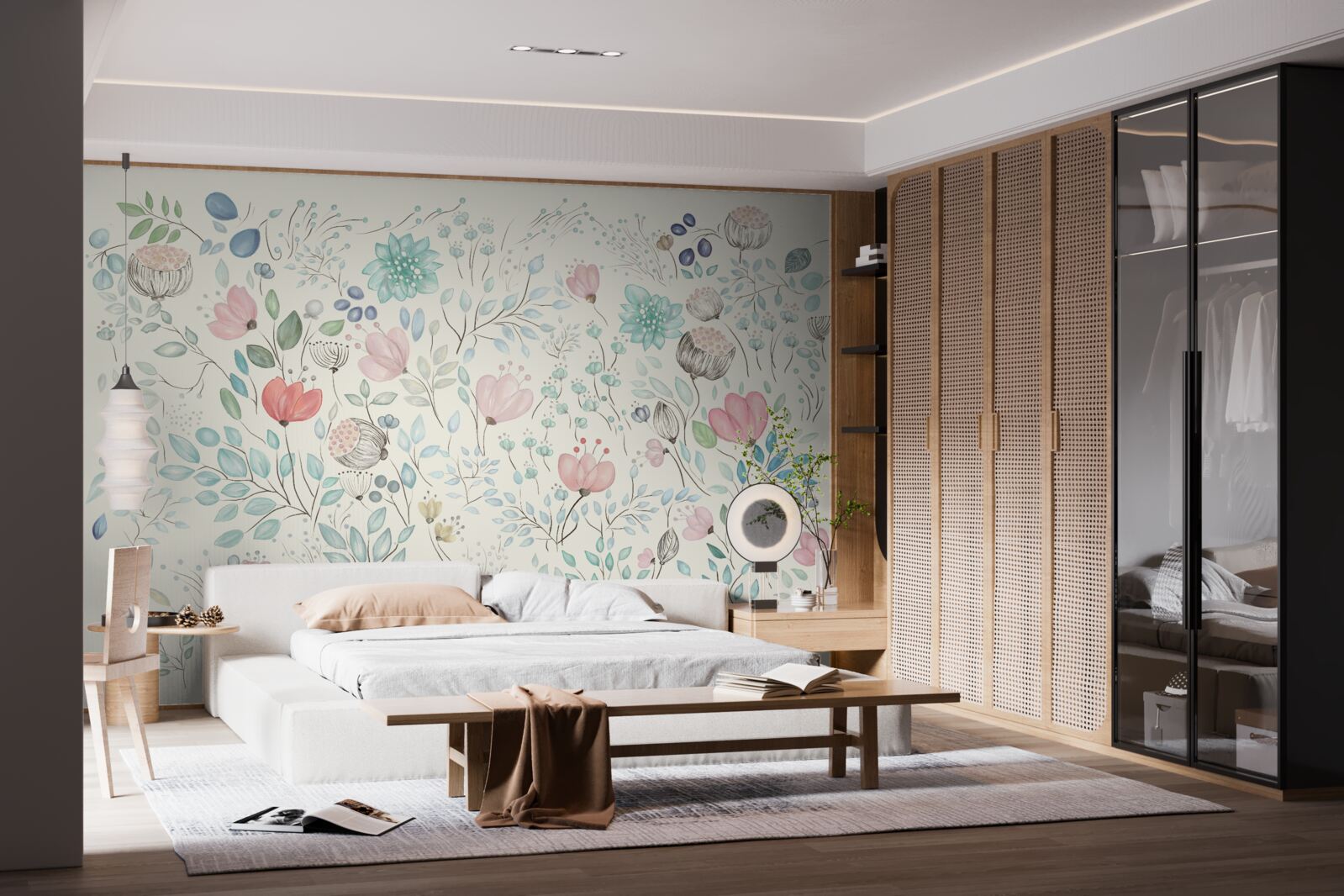 Фотошпалери маленькі ніжні бутони