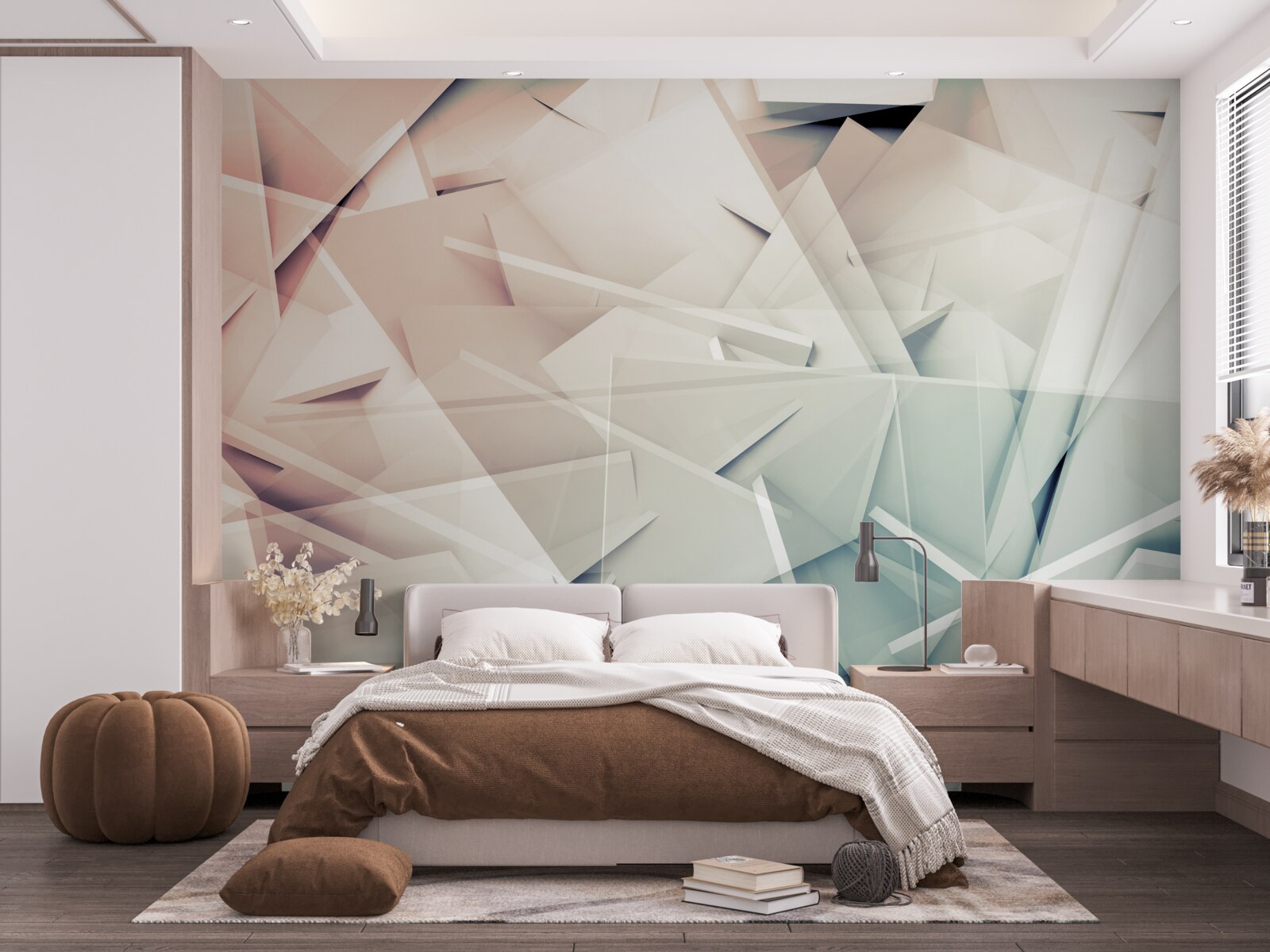 Фотошпалери град осколків скла