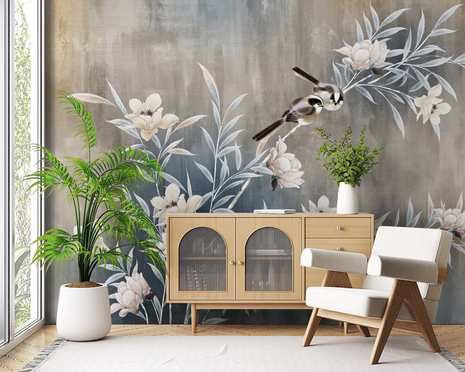 Фотошпалери осінні лугові квіти