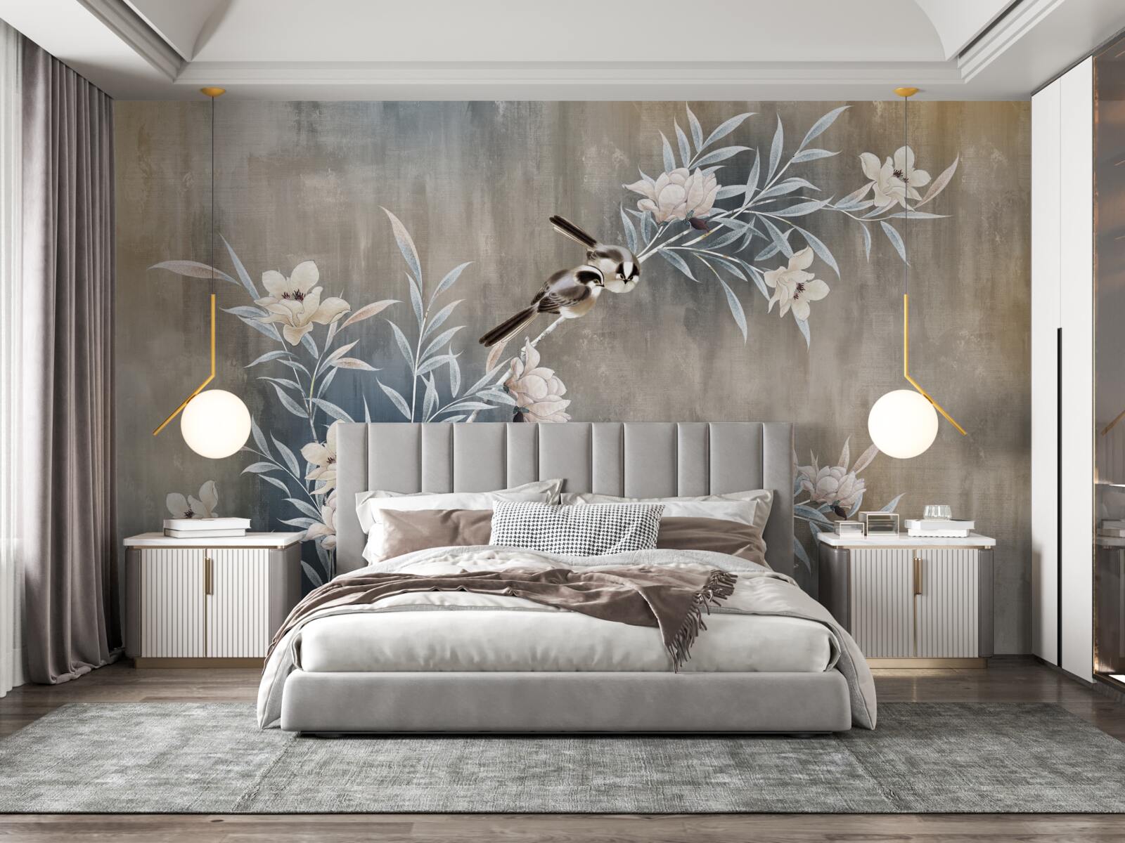 Фотошпалери осінні лугові квіти