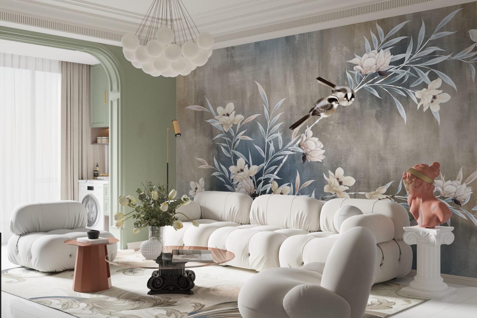 Фотошпалери осінні лугові квіти