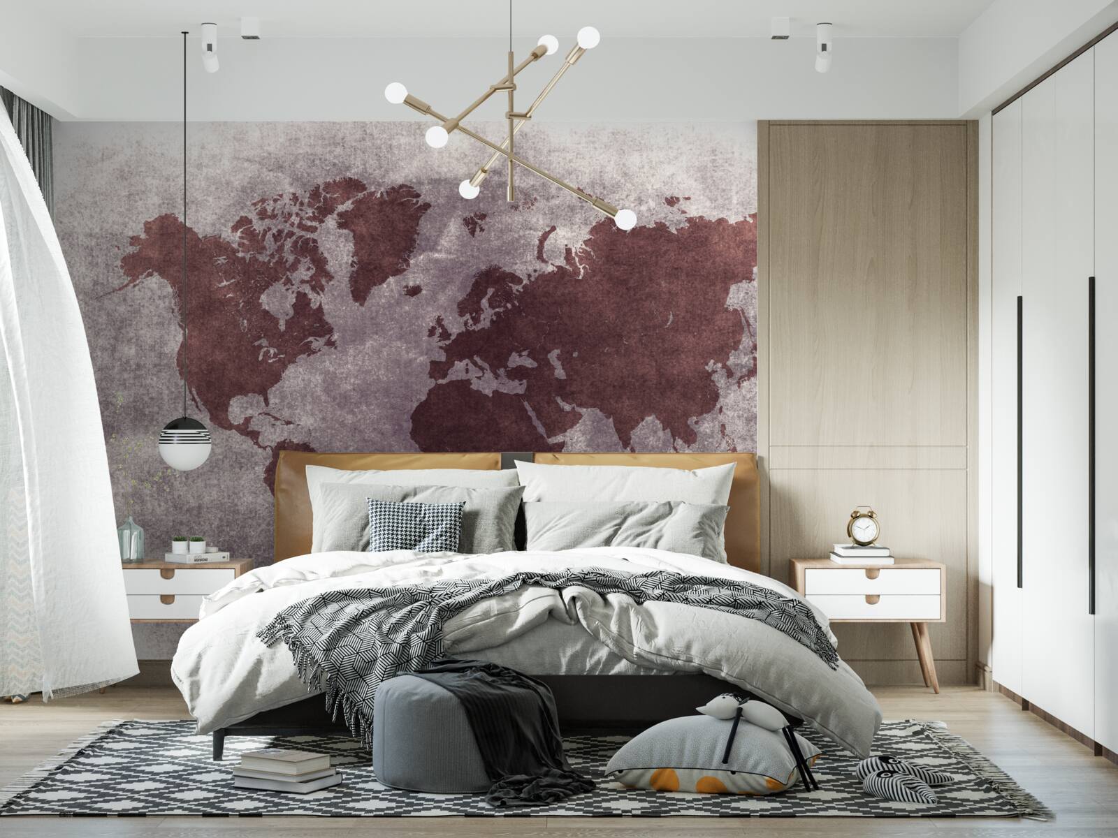 Фотошпалери між картами світу