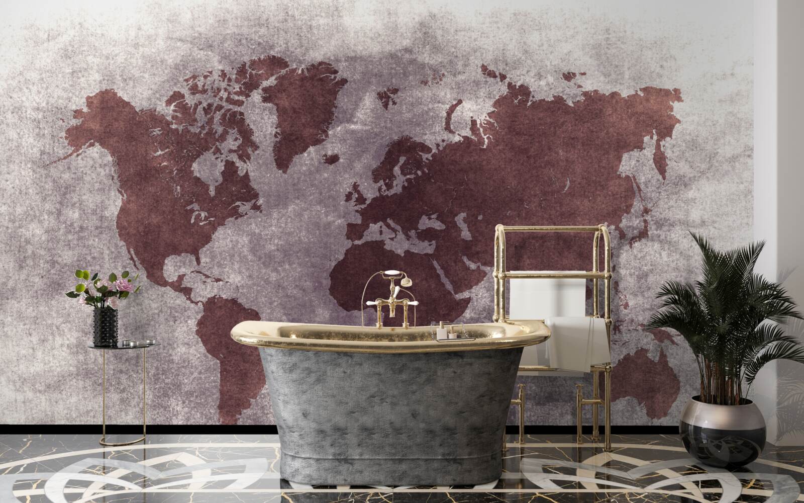 Фотошпалери між картами світу