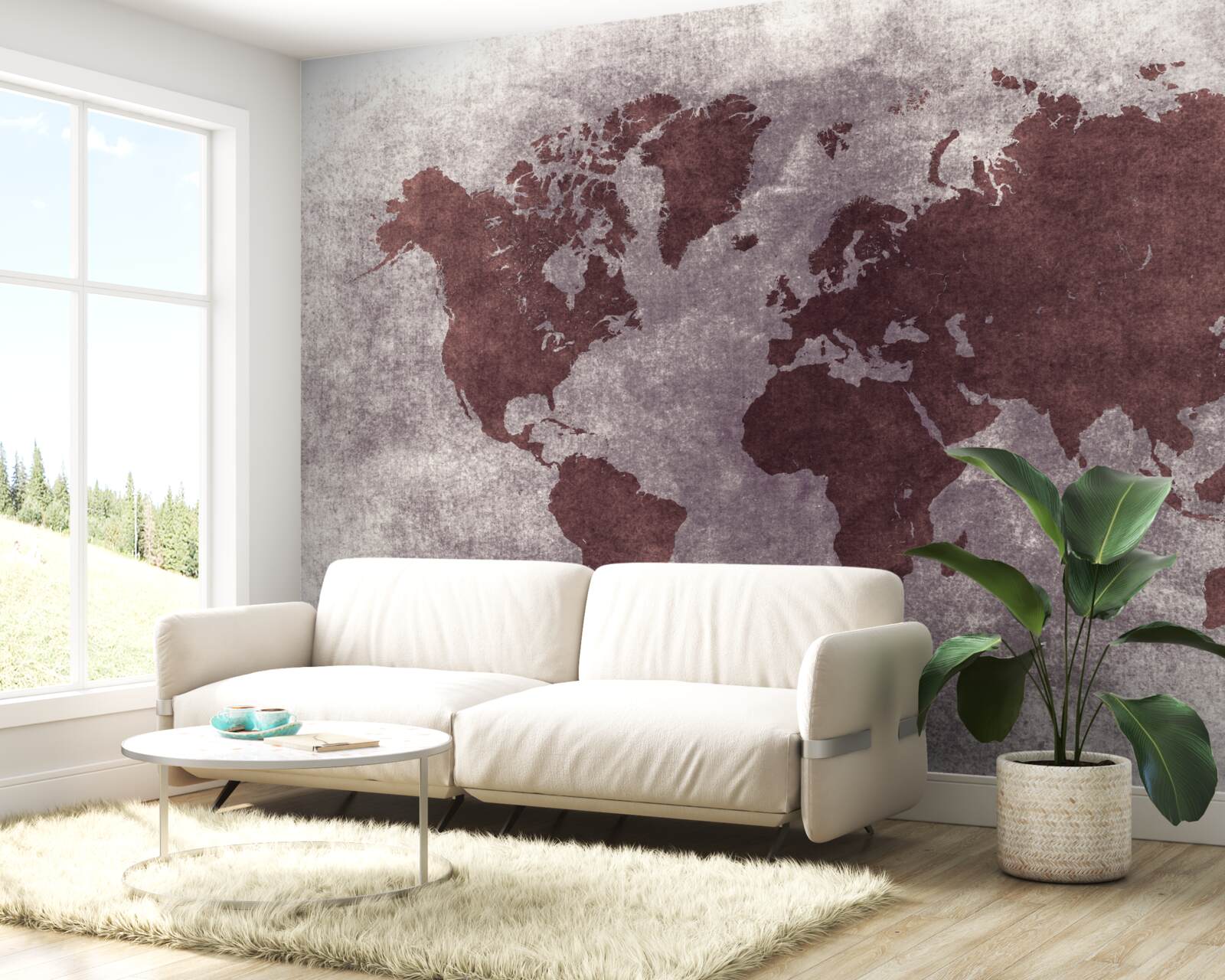 Фотошпалери між картами світу