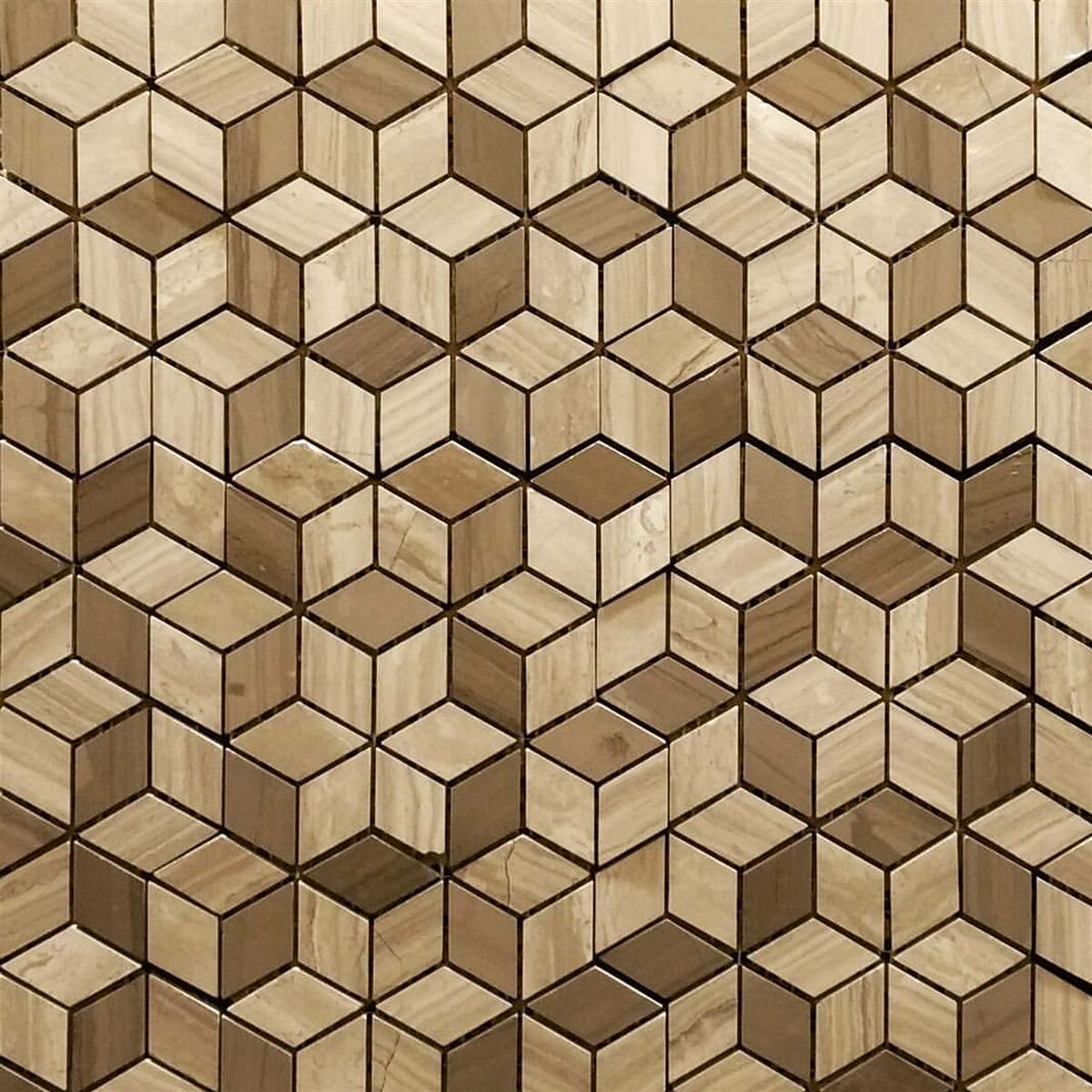 Фотошпалери чотирикутники та ромби перетинаються