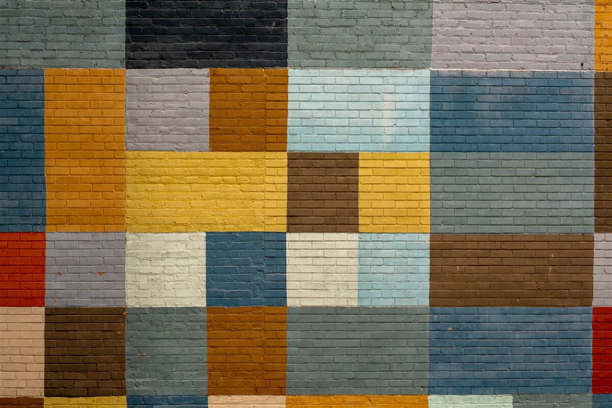 Фотошпалери прямокутні форми в кольорі