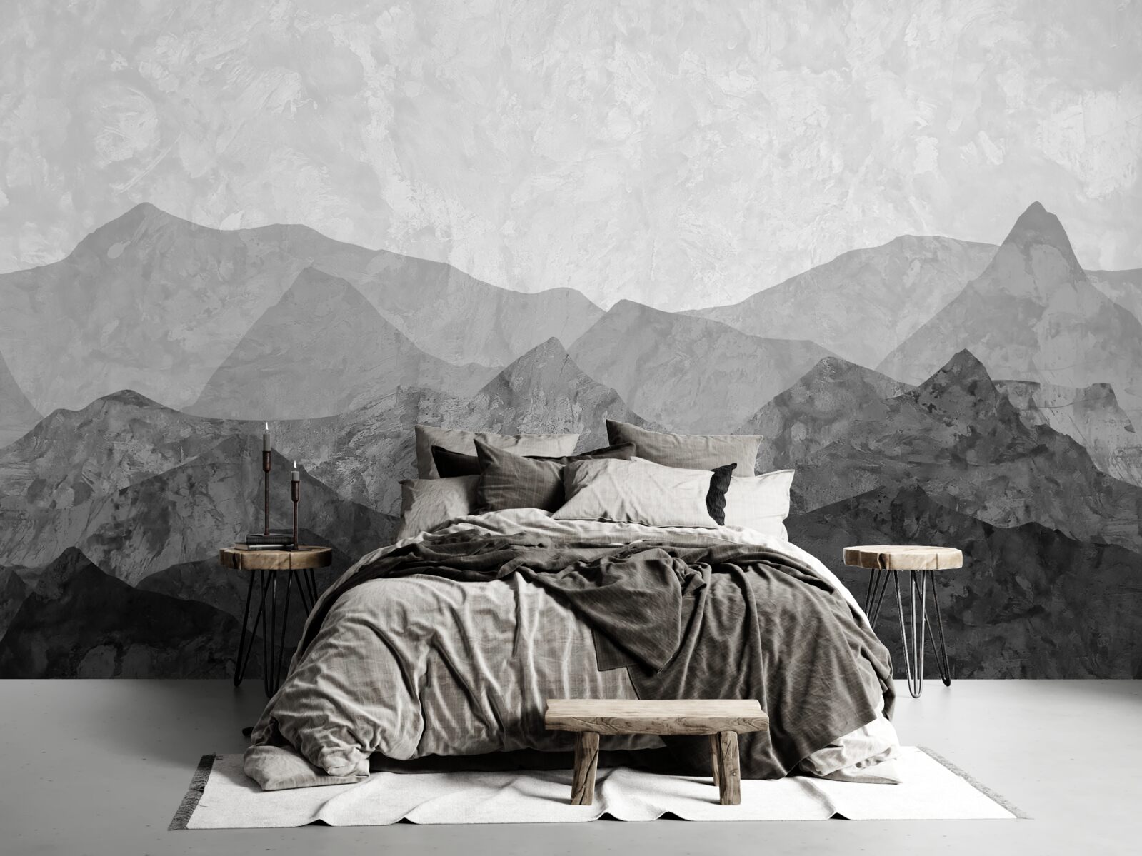 Фотошпалери величні гірські хребти