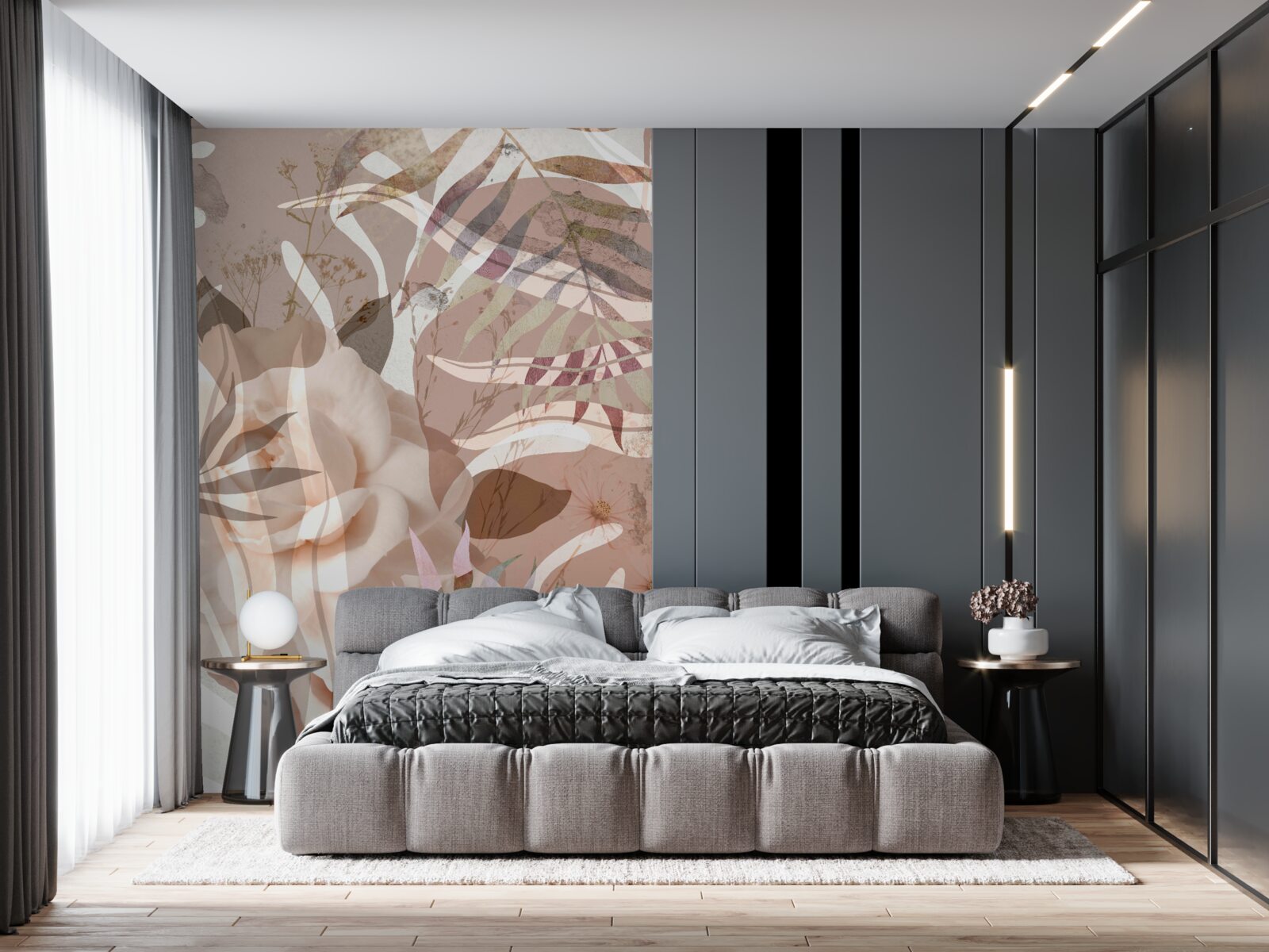 Фотошпалери розмаїття тропічного листя