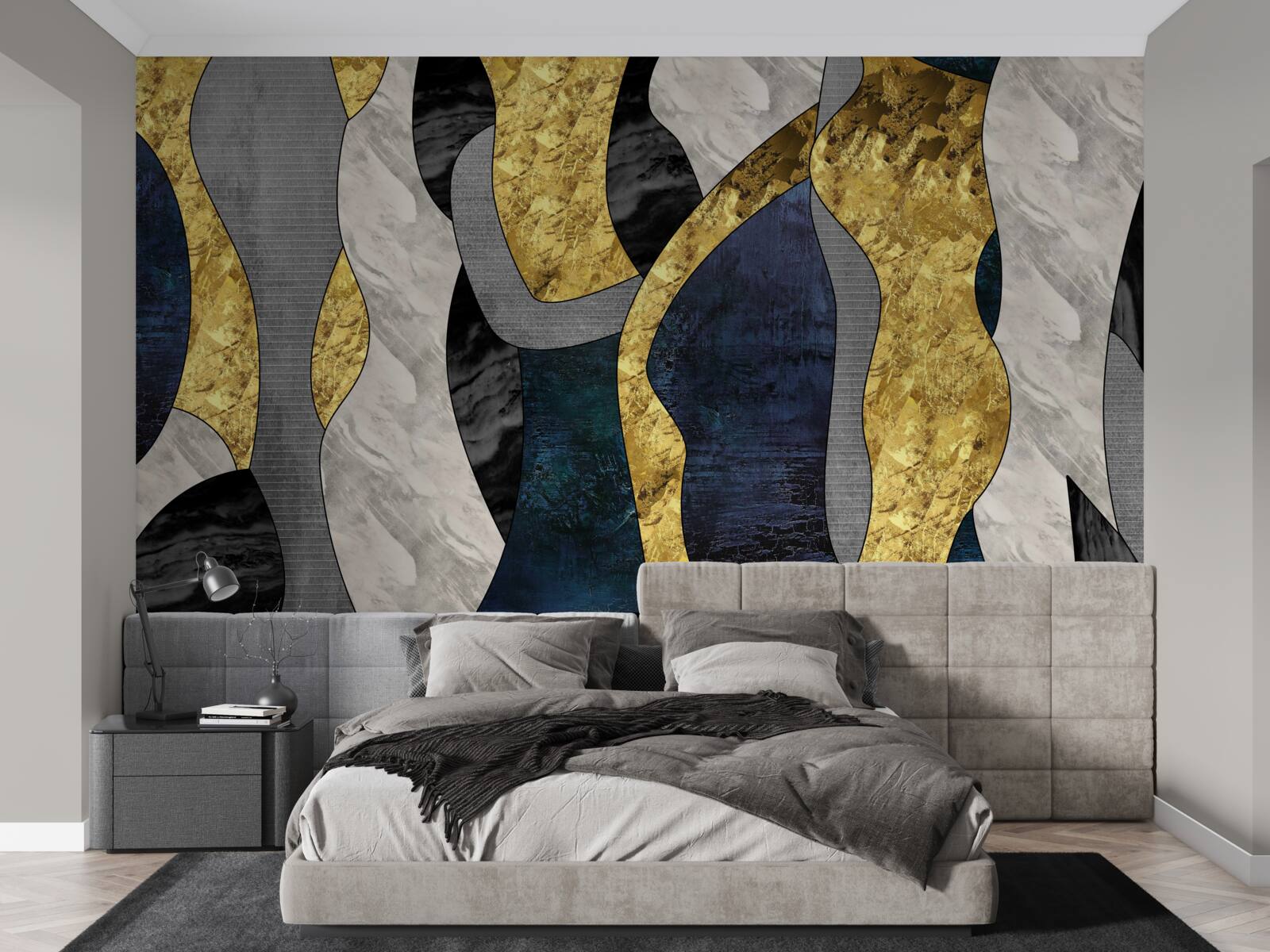 Фотошпалери жінка в рідкій стихії