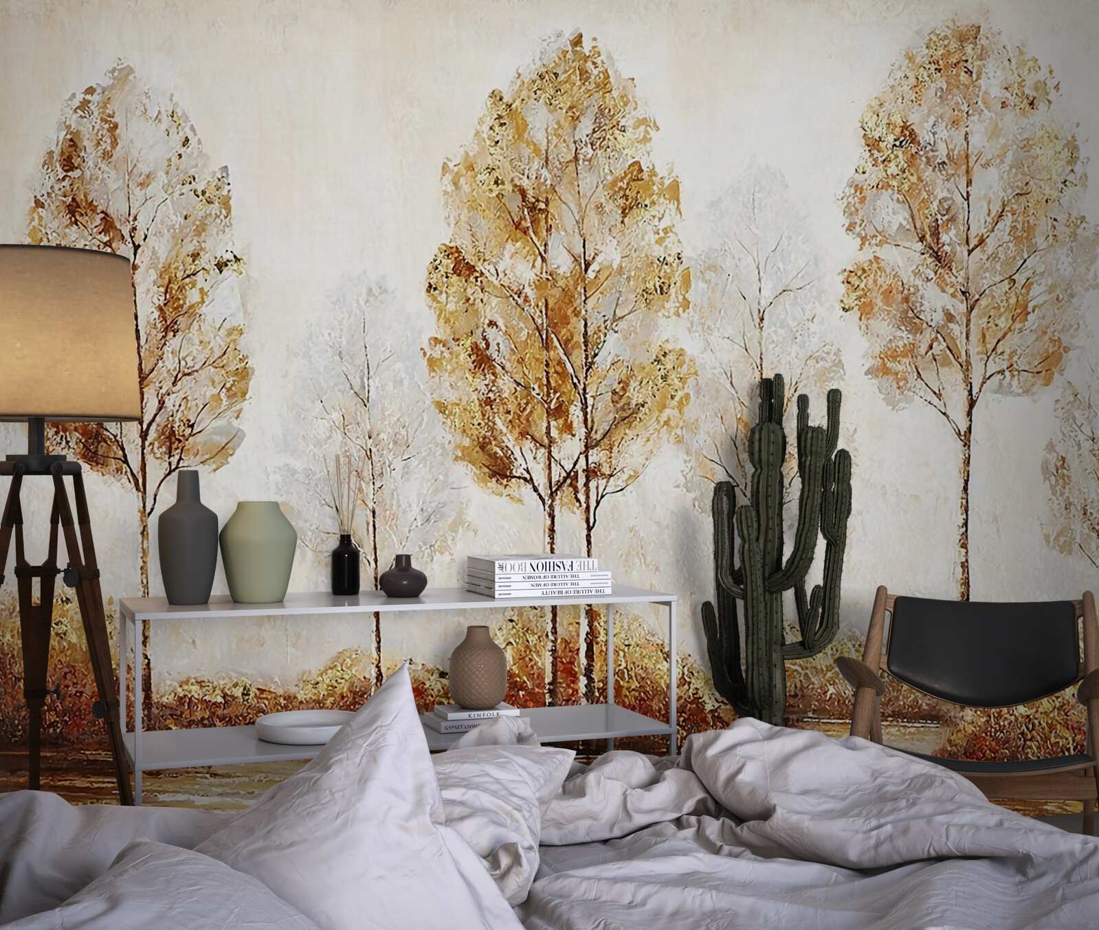 Фотошпалери зображення лісу восени