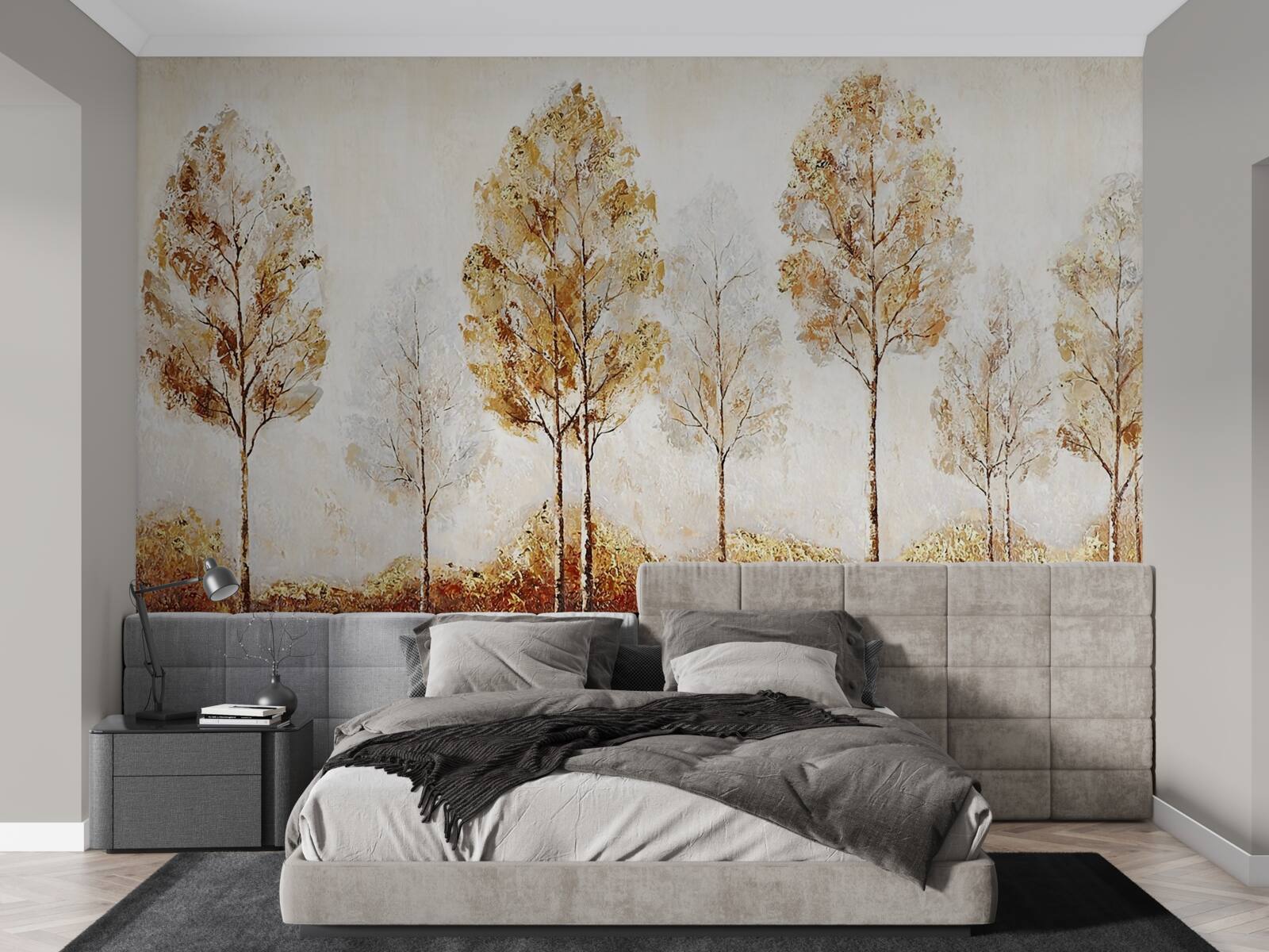 Фотошпалери зображення лісу восени