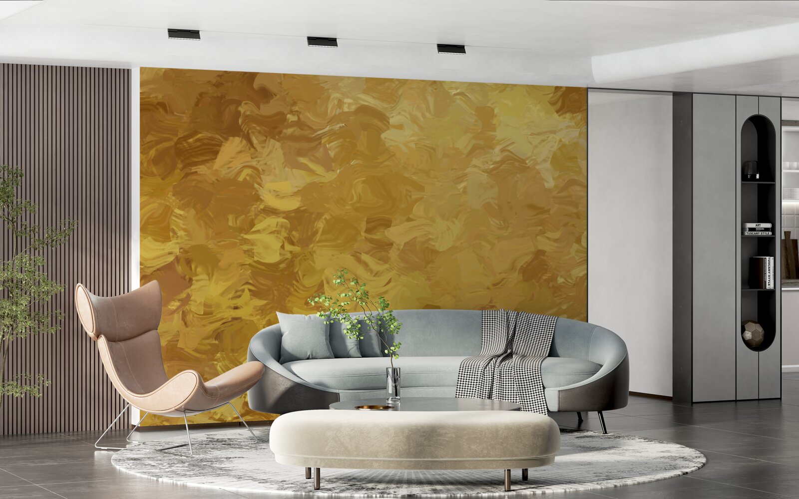 Фотошпалери фон із золотистою текстурою