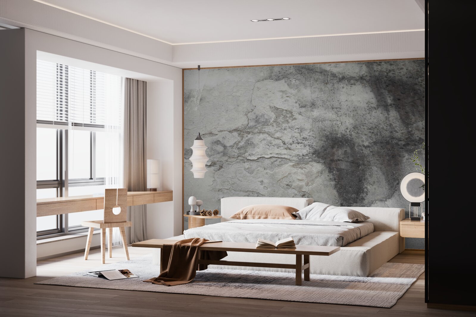 Фотошпалери текстура сірого сміття