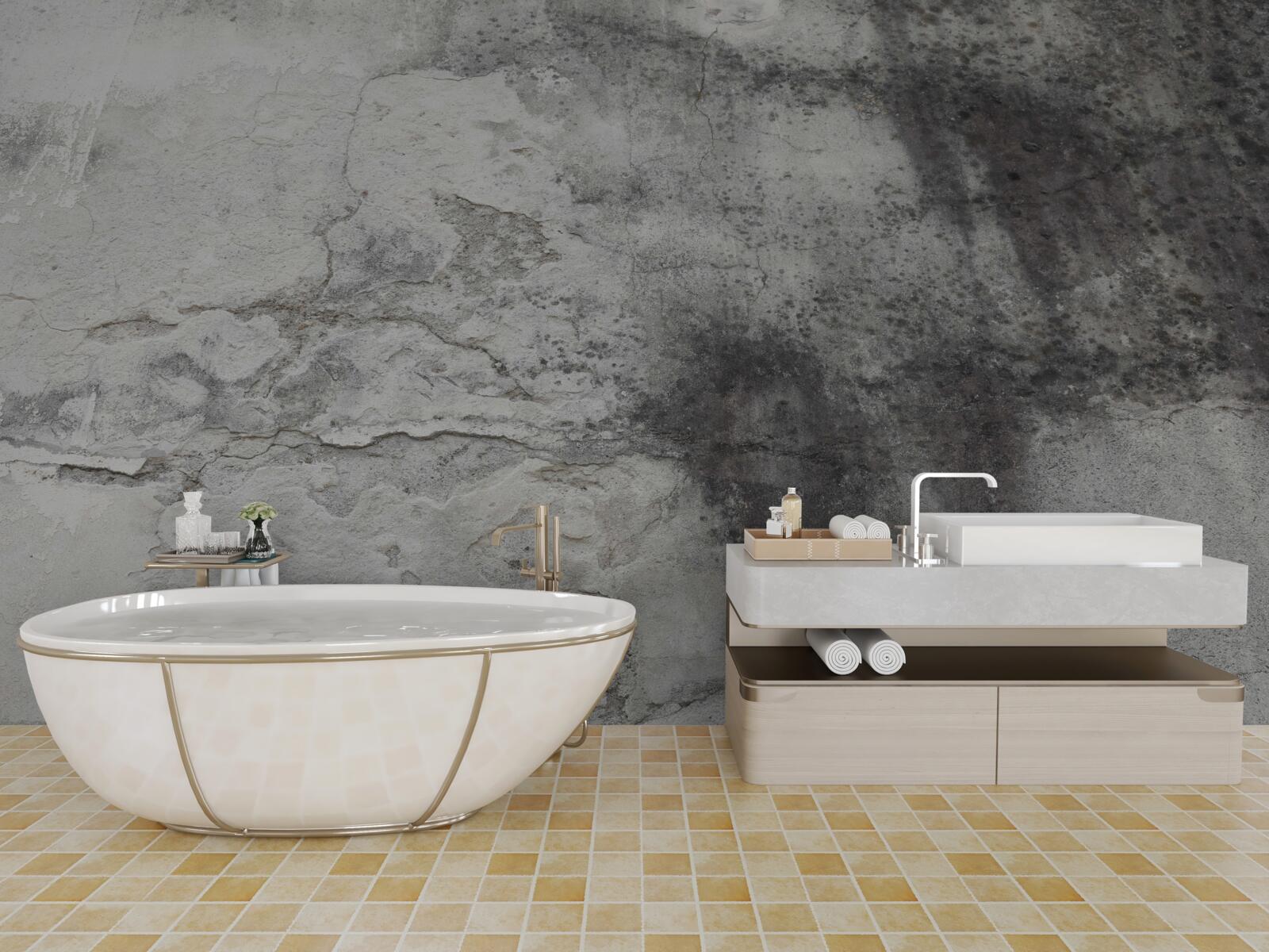 Фотошпалери текстура сірого сміття