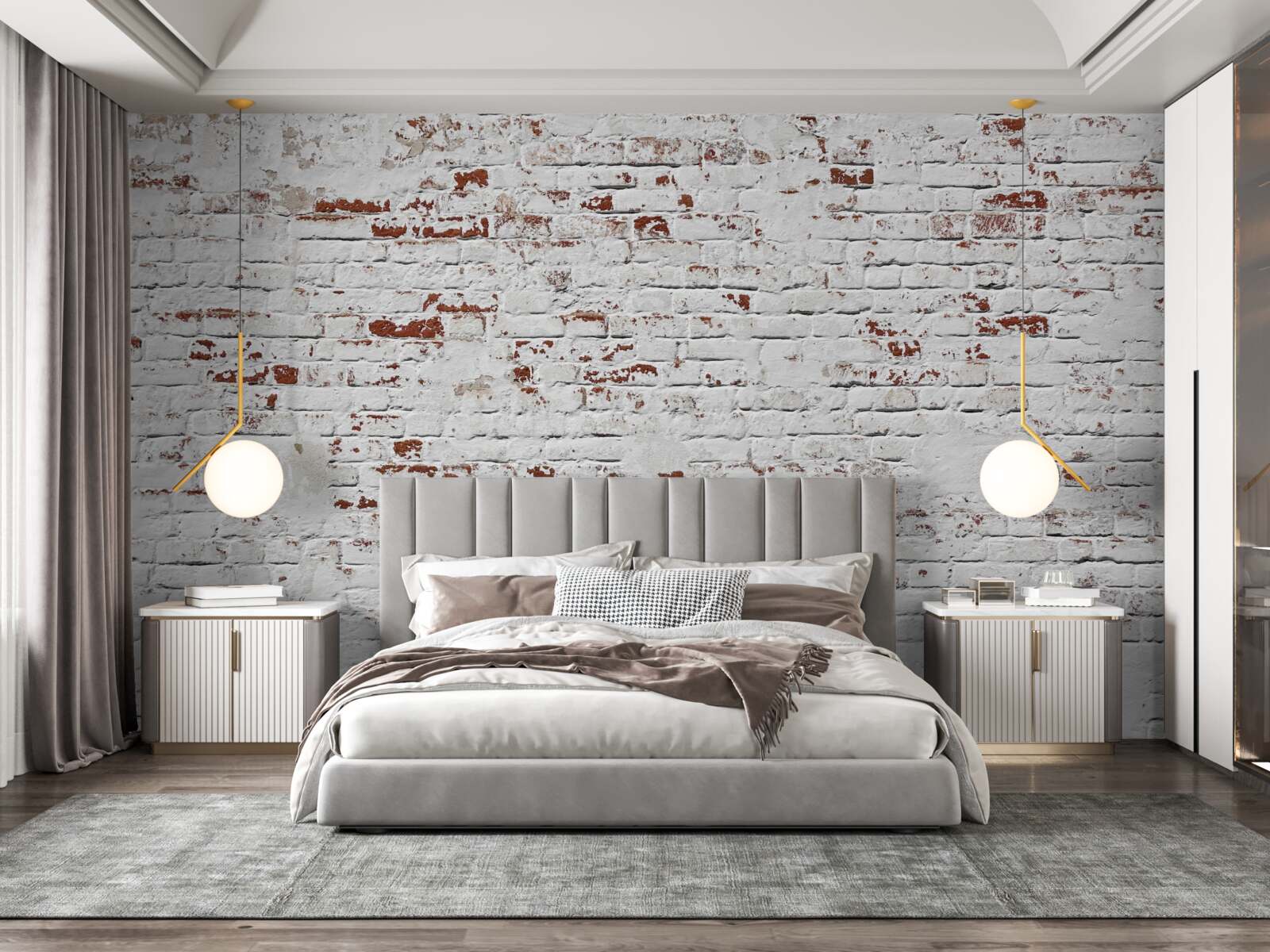 Фотошпалери Цегляна стіна, яка втратила свій вигляд