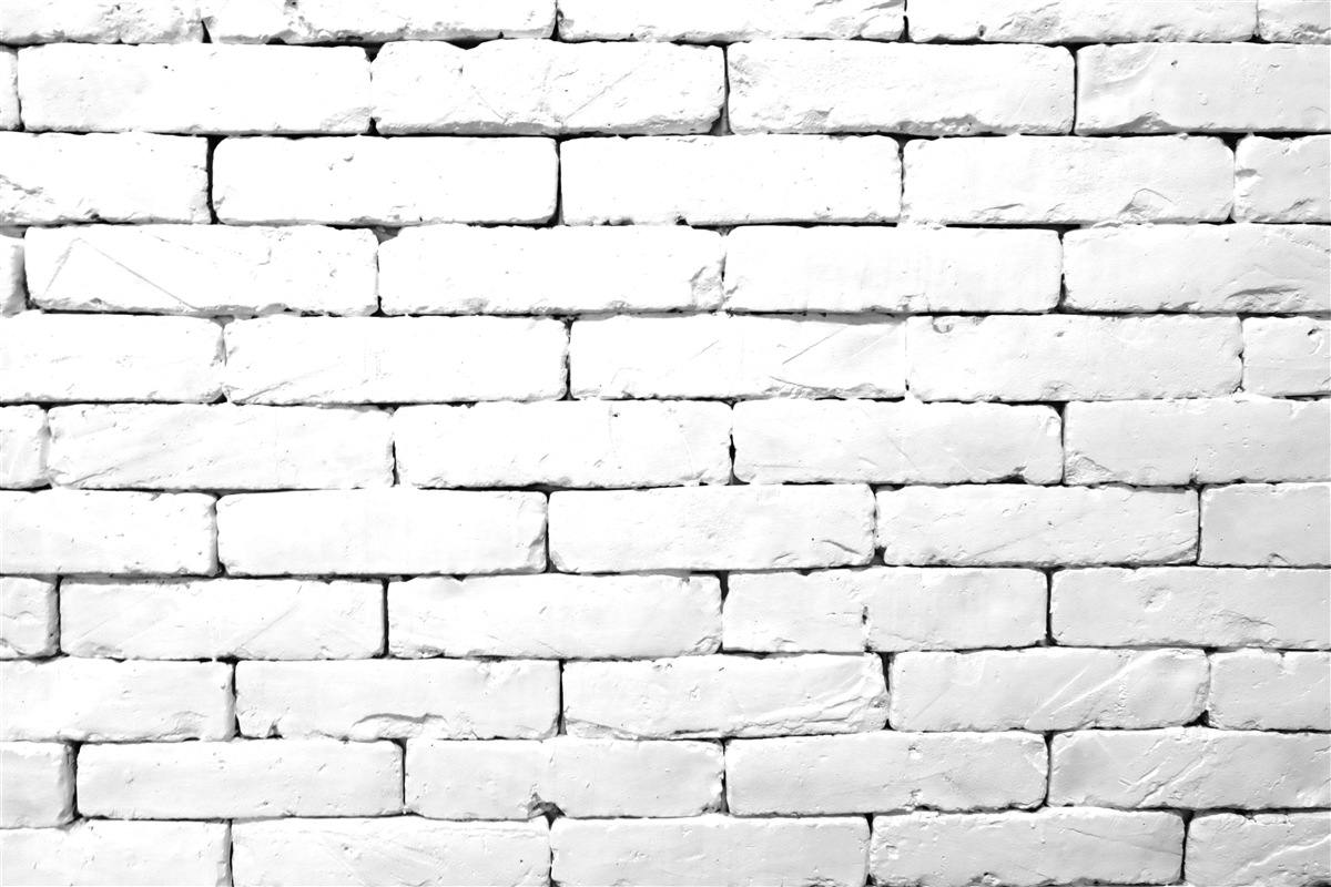 Фотошпалери Цегляна стіна, ретельно оброблена в білому кольорі
