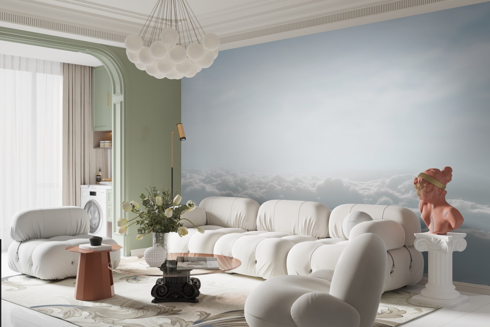 Фотошпалери небесні висоти}}