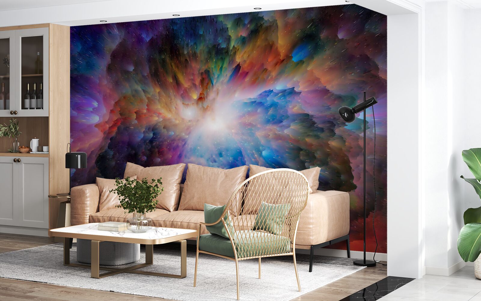 Фотошпалери галактична хмарність