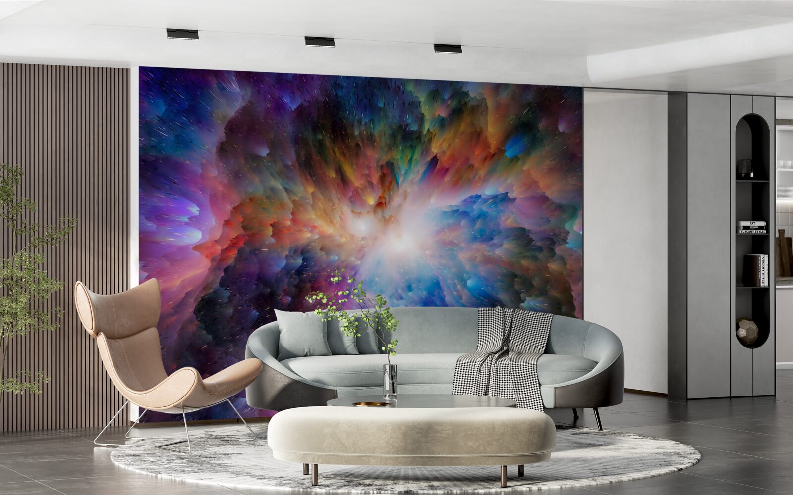 Фотошпалери галактична хмарність