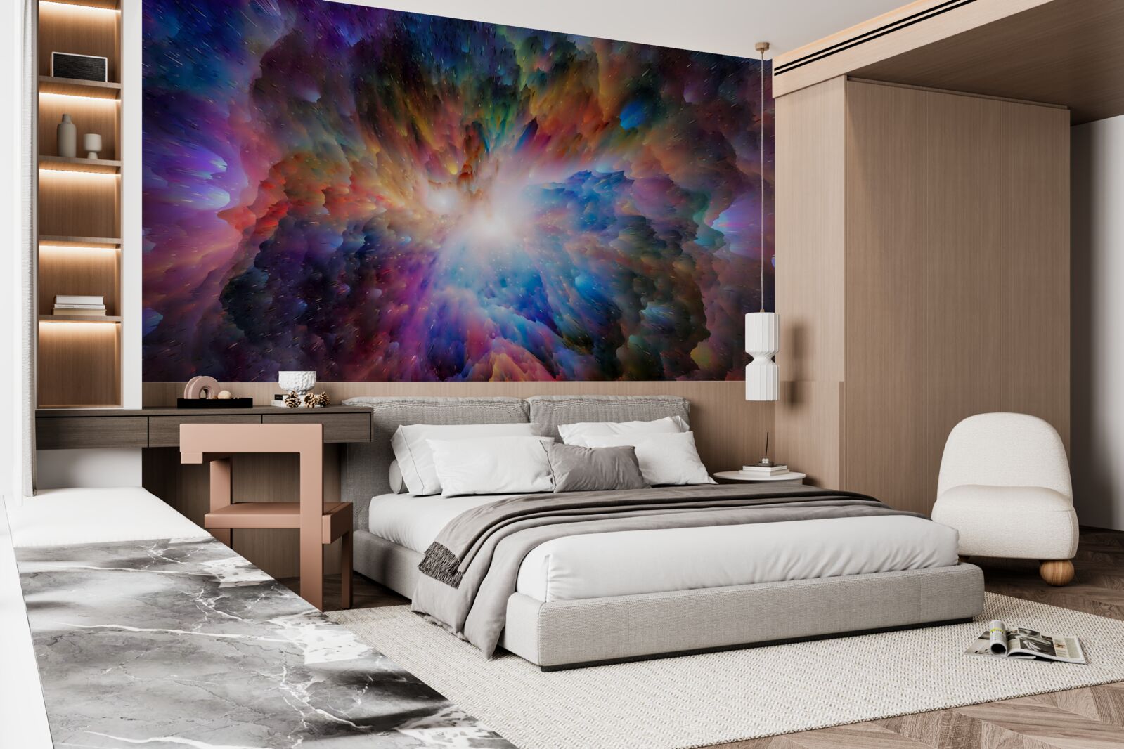 Фотошпалери галактична хмарність