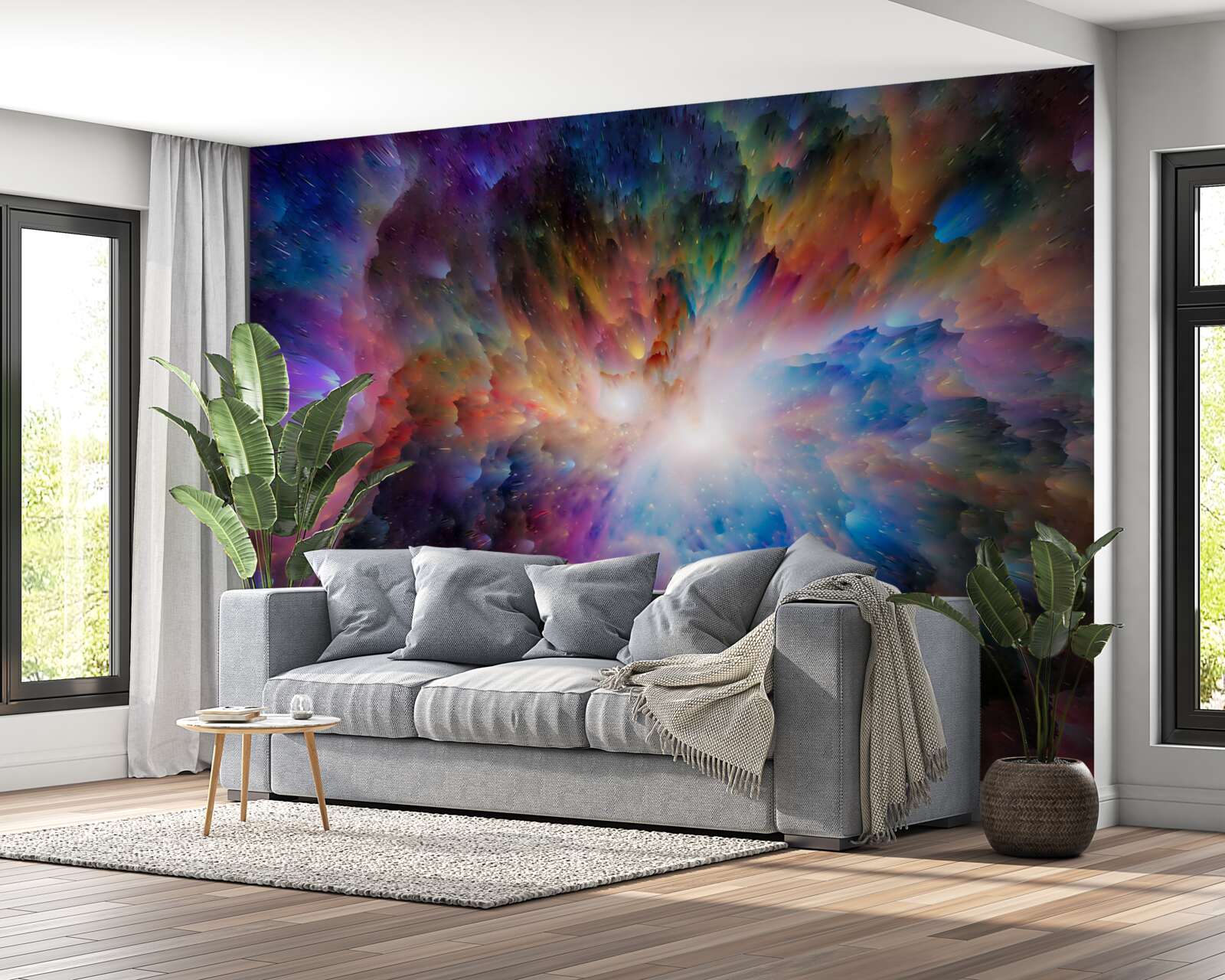 Фотошпалери галактична хмарність