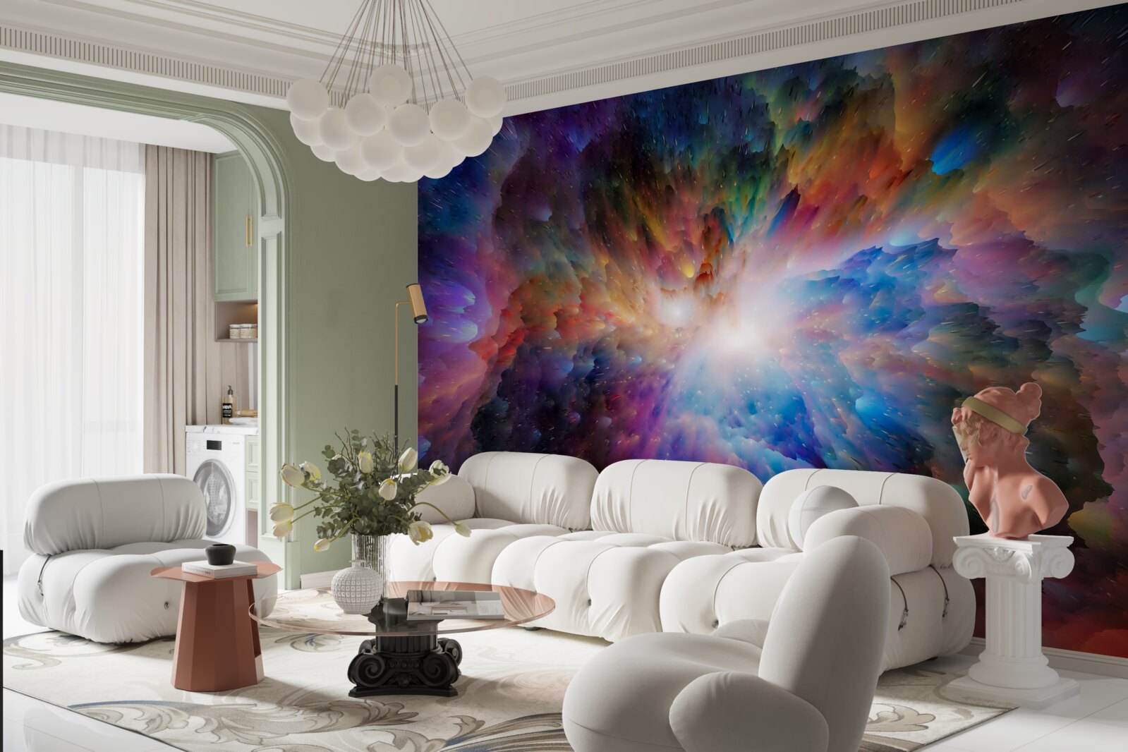 Фотошпалери галактична хмарність