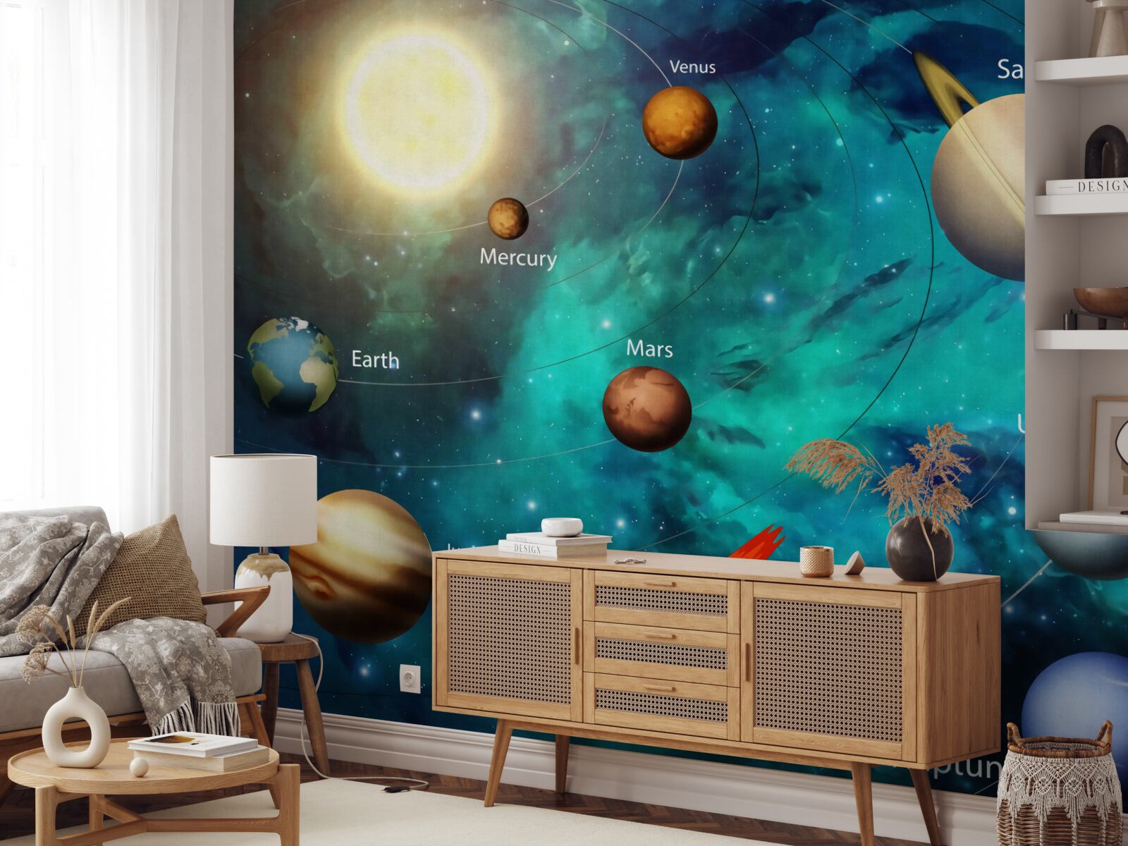 Фотошпалери шоу під назвою "Планета