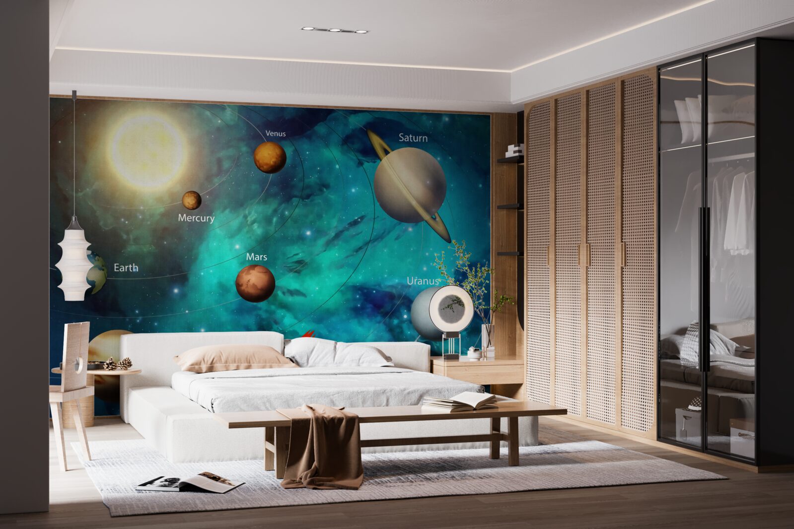 Фотошпалери шоу під назвою "Планета