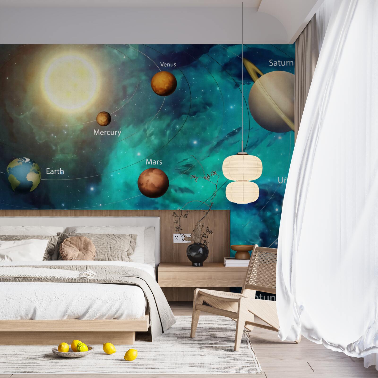 Фотошпалери шоу під назвою "Планета