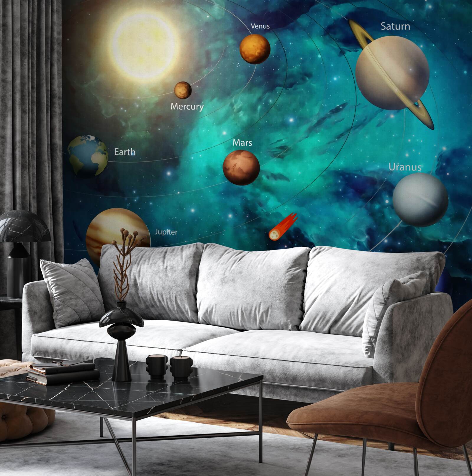 Фотошпалери шоу під назвою "Планета